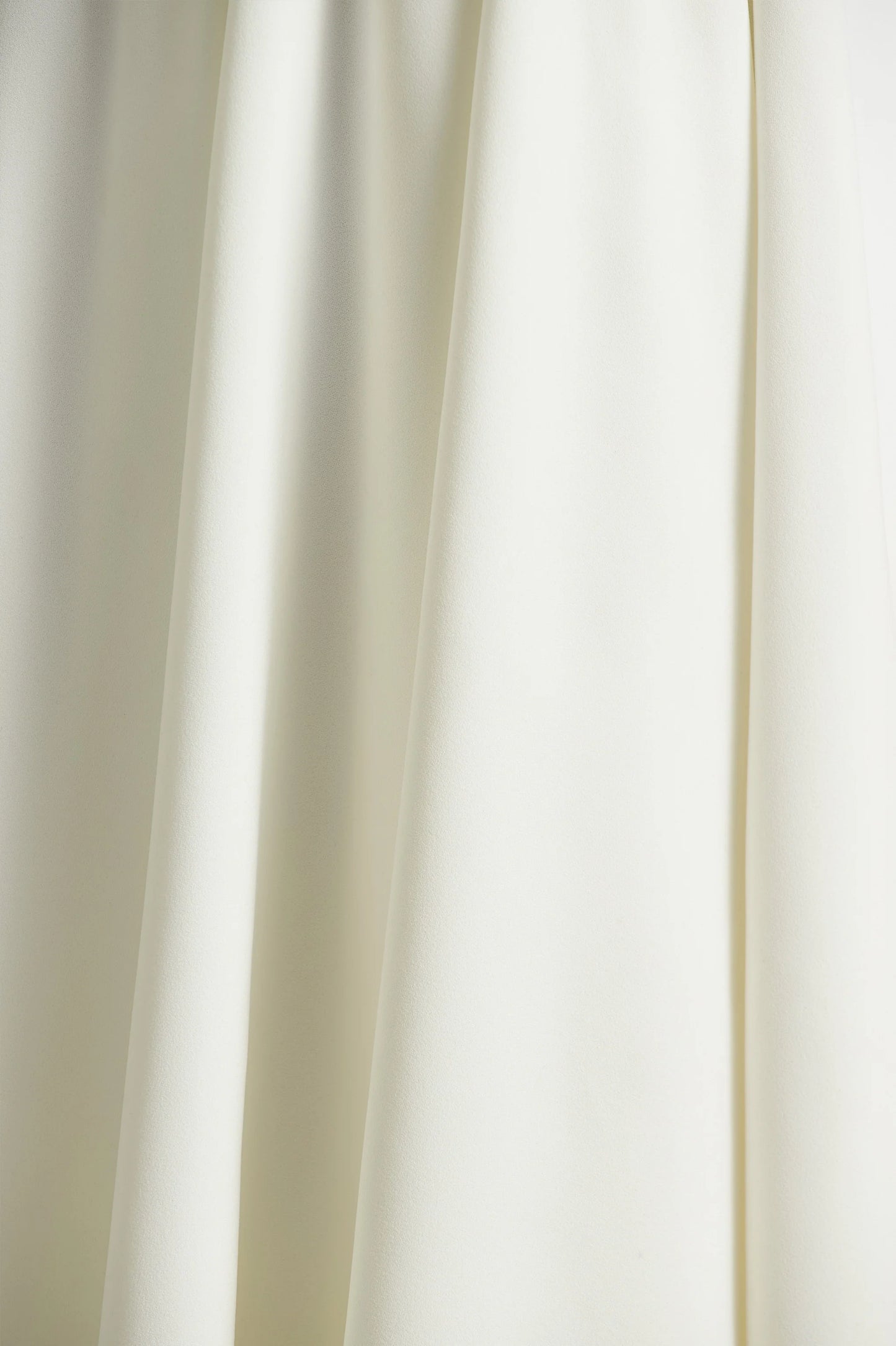 Bellamy Cream Crew-Neck Long Sleeve Midi Dress