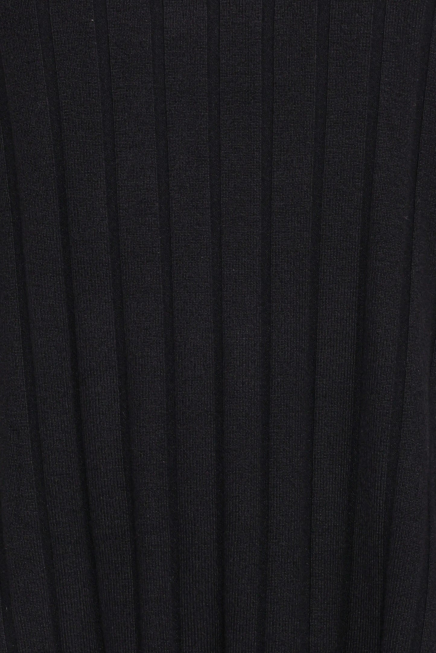 Alix Ribbed Knit Set - Black