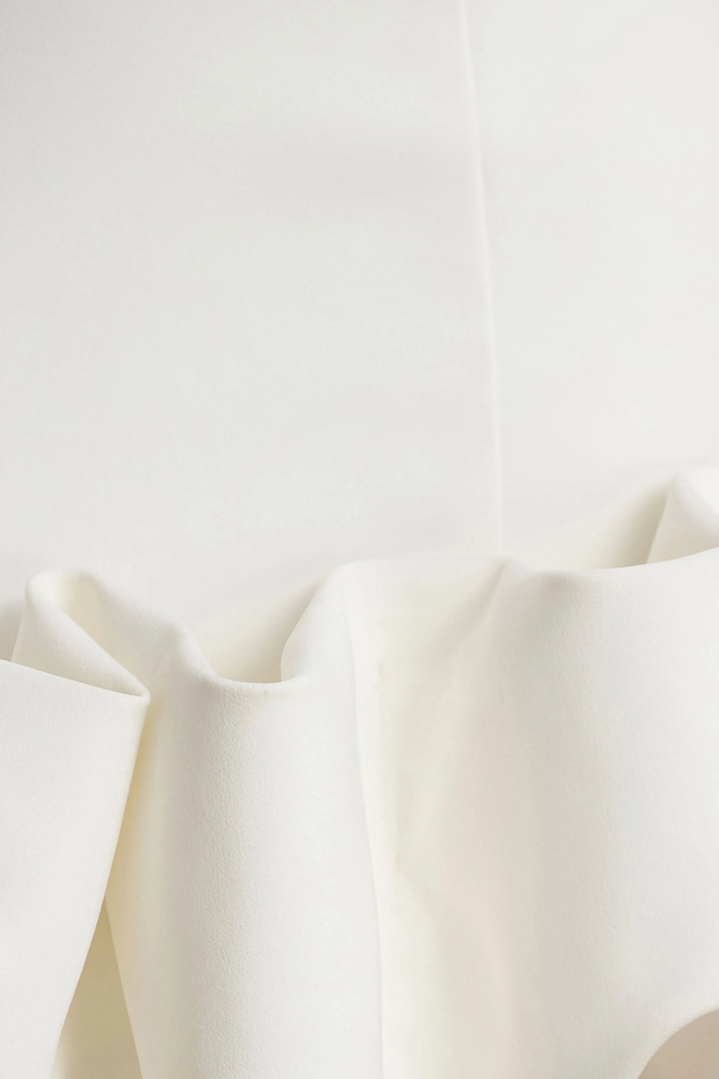 Geneve White Halter-Neck Mini Dress With Ruffled Trim