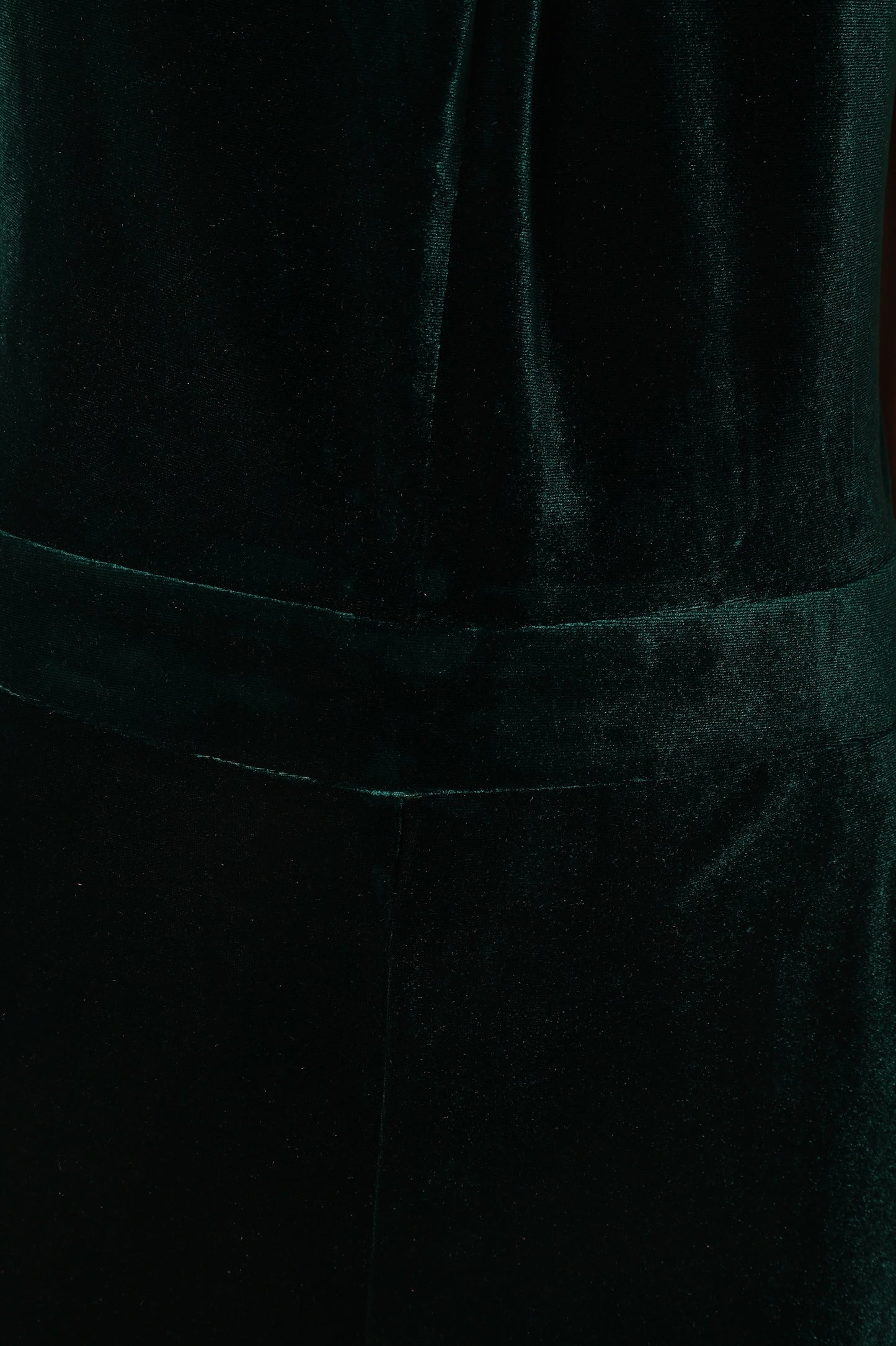 Liberty Velvet Jumpsuit - Hunter Green