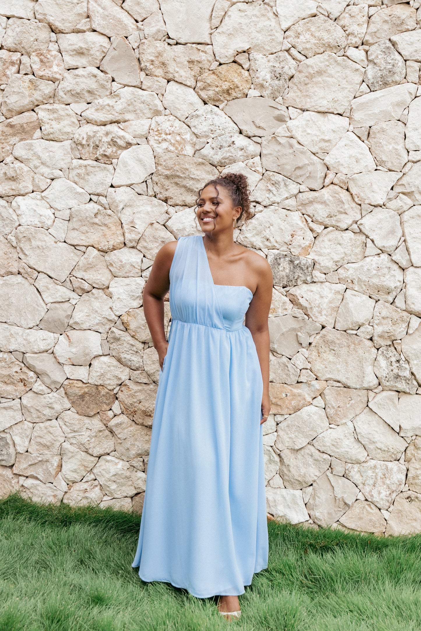 Darlee Maxi Dress - Cornflower Blue