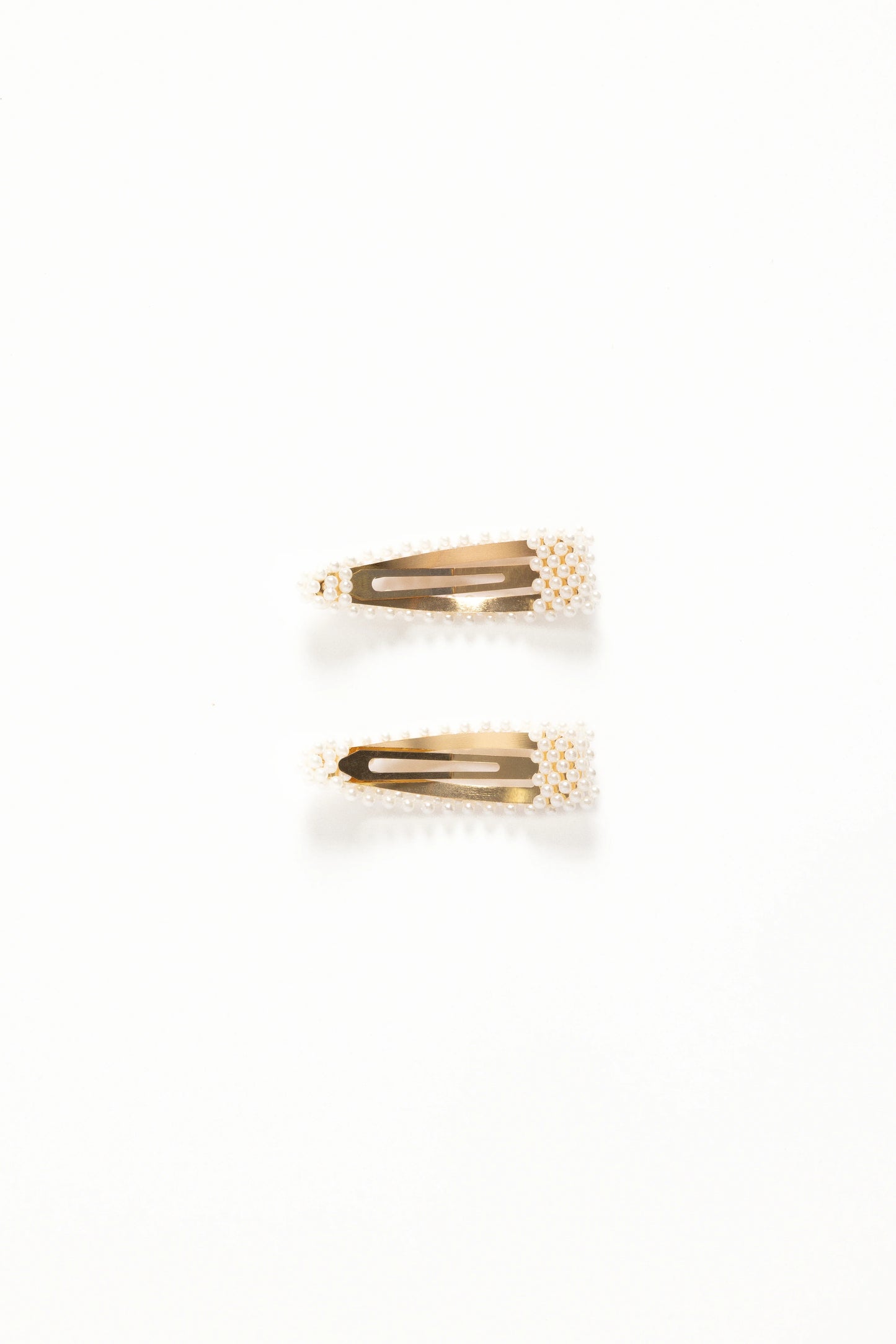 Carmen Hair Clip Set - Pearl