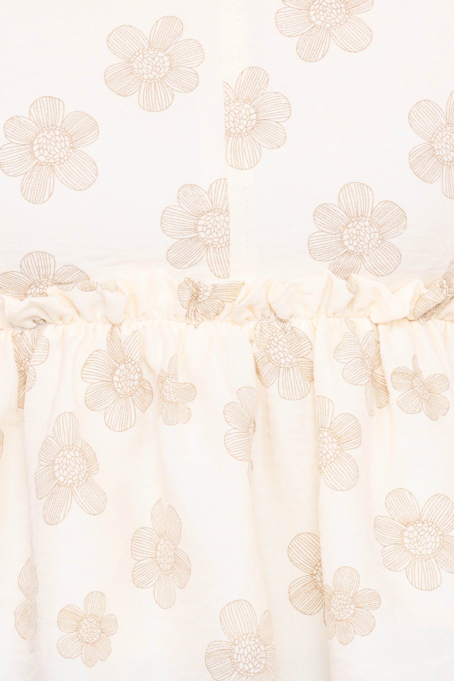 Cielo Top - Sand Beige Floral