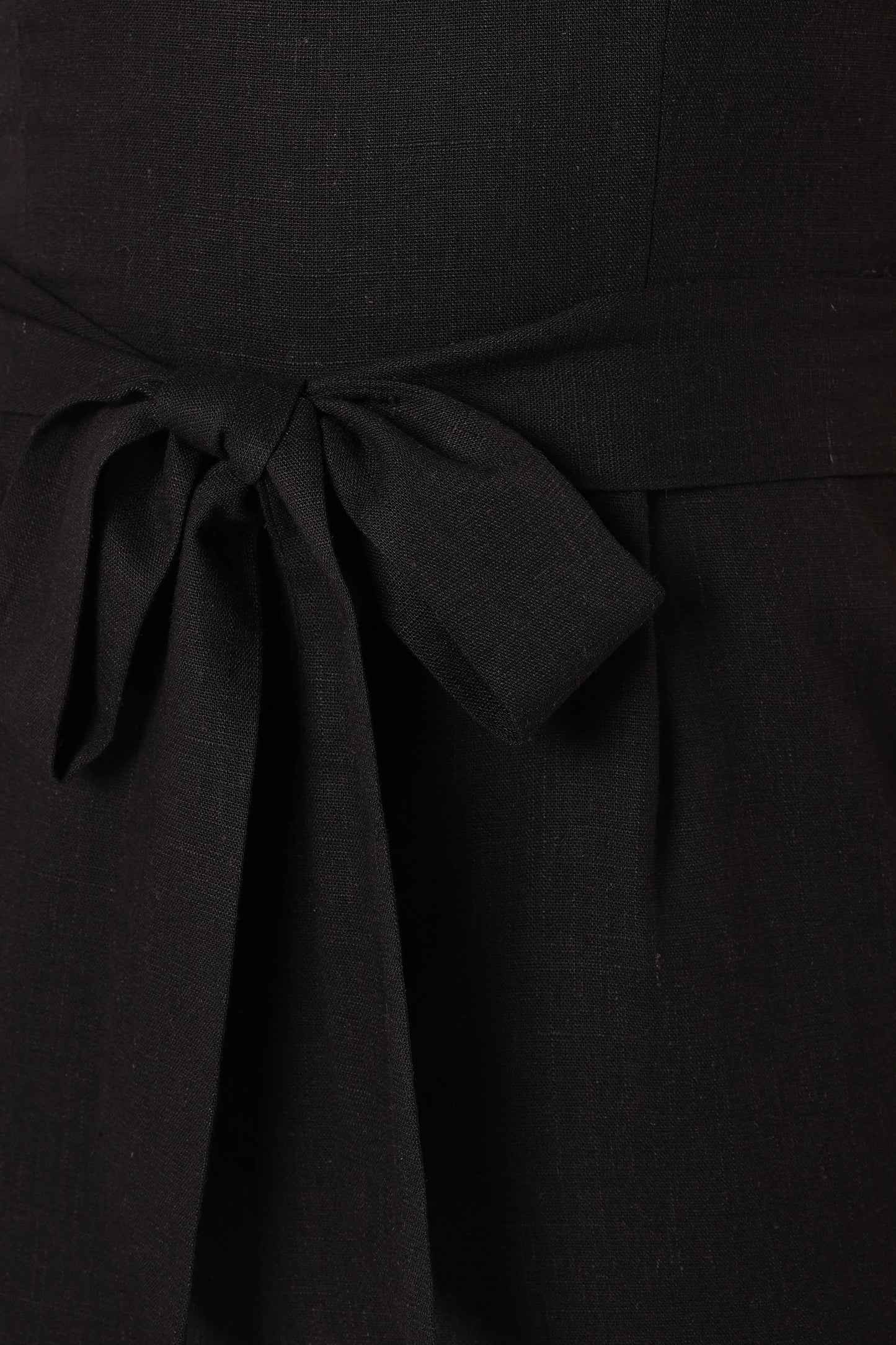 Christie Strapless Romper - Black