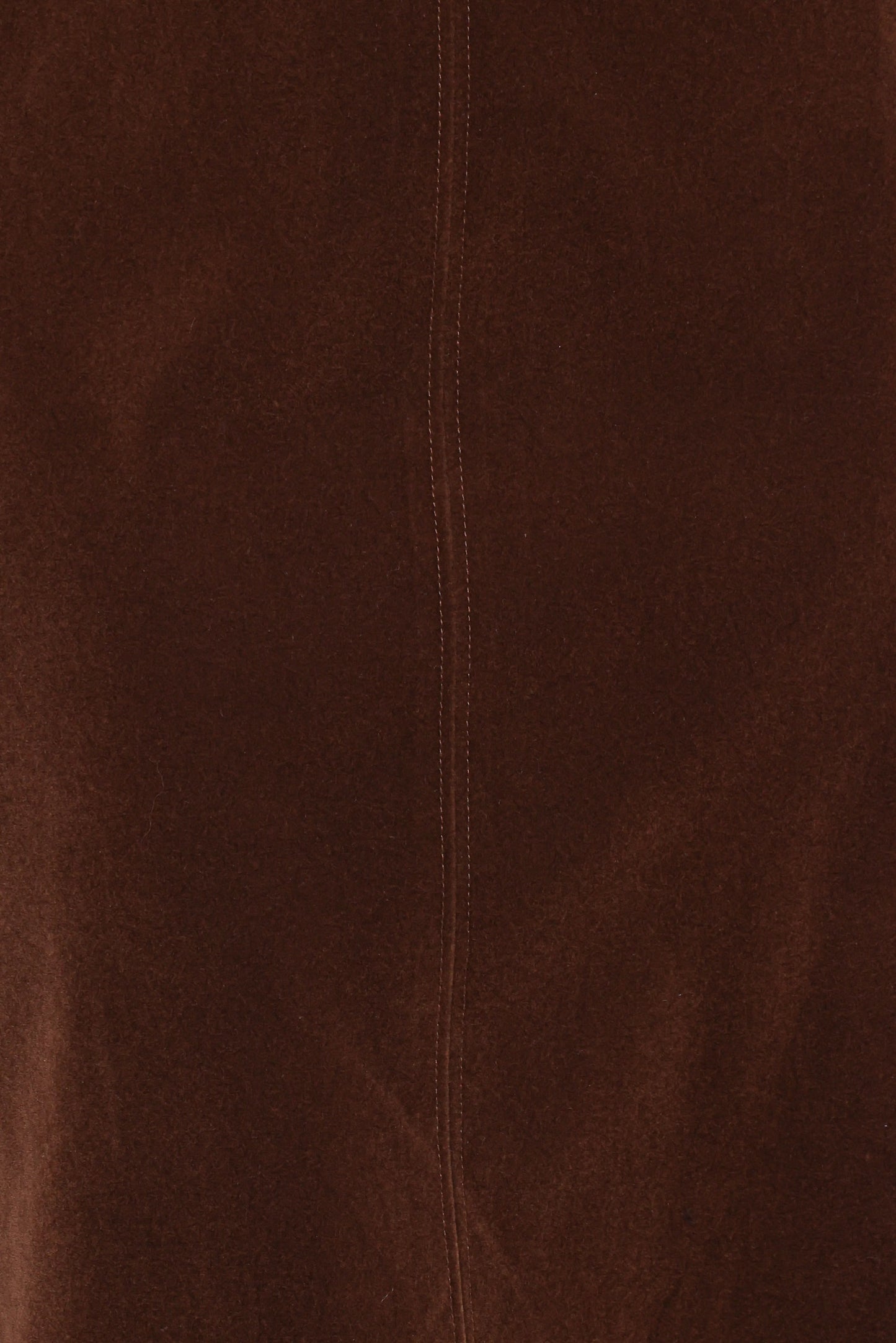 Halina Velvet Midi Skirt - Chocolate