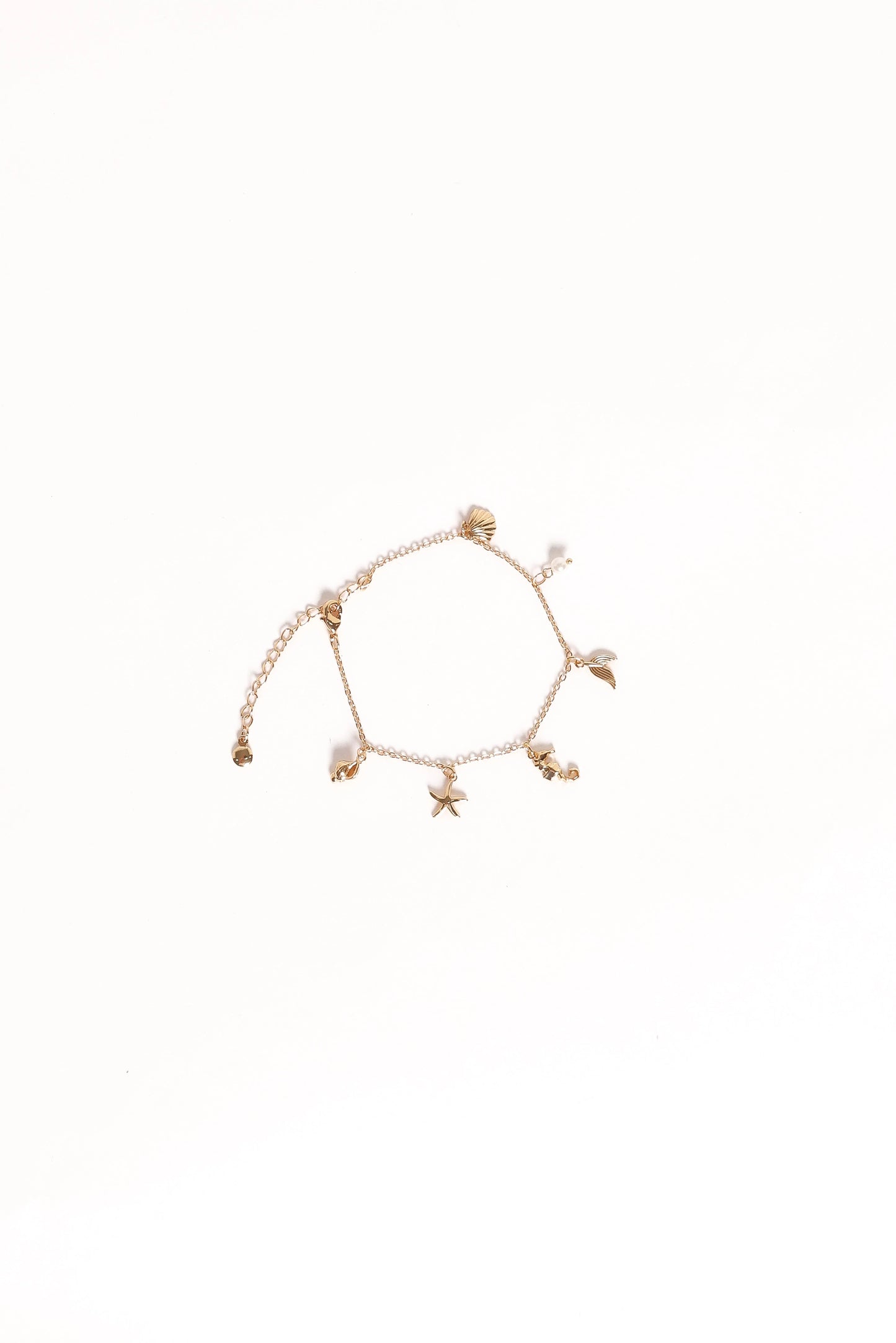 Alex Charm Bracelet - Gold