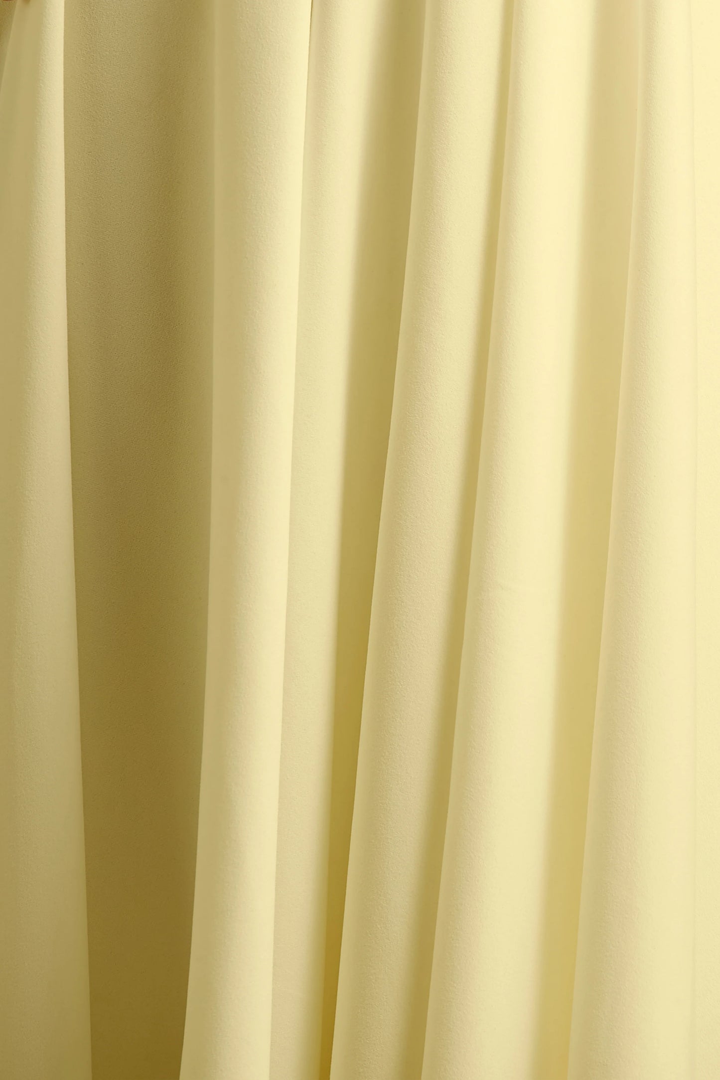 Parina Lemon Strappy Volume-Hem Midi Dress