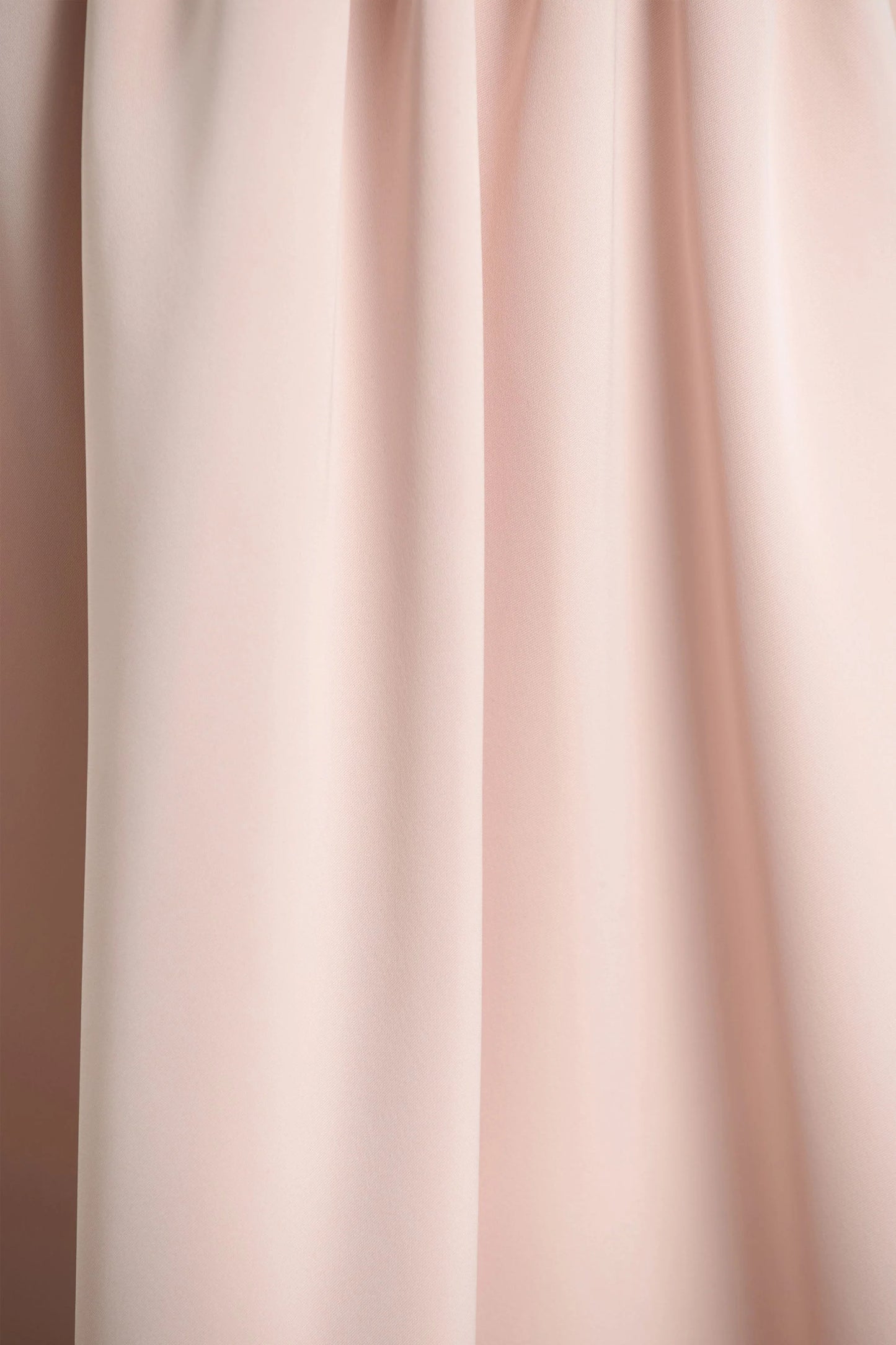 Agafay Rose Pink Satin Short-Sleeve Bardot Wrap Midi Dress With Bow Detail
