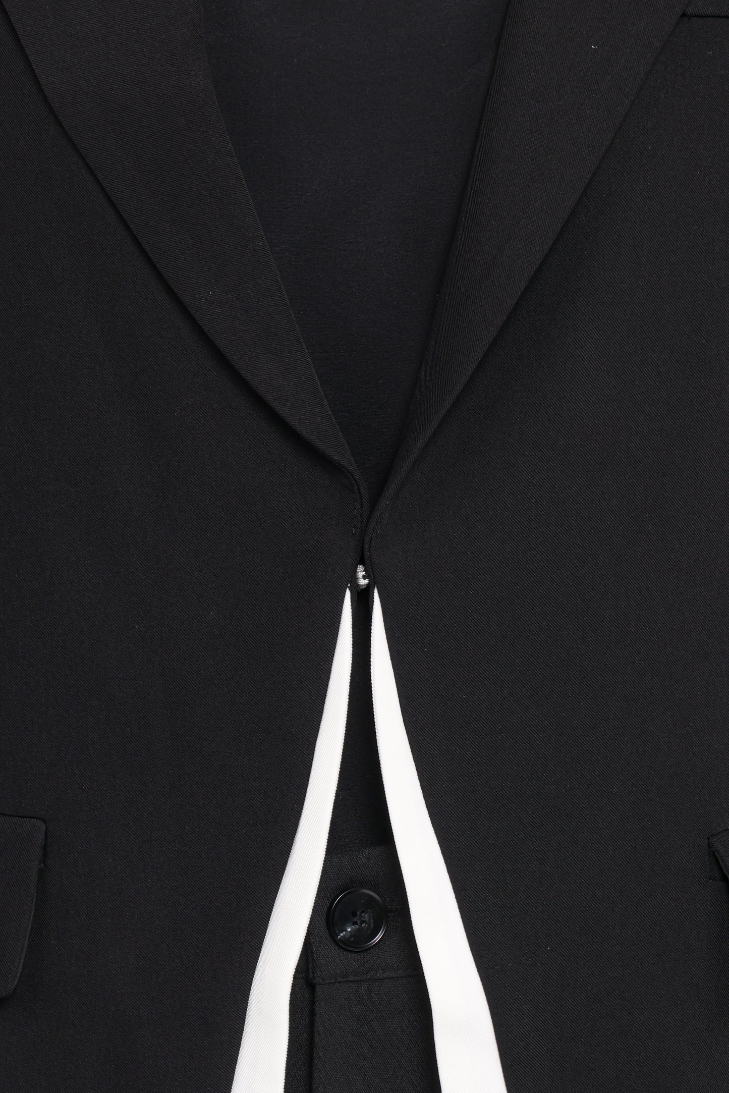 Melissa Layered Blazer - Black