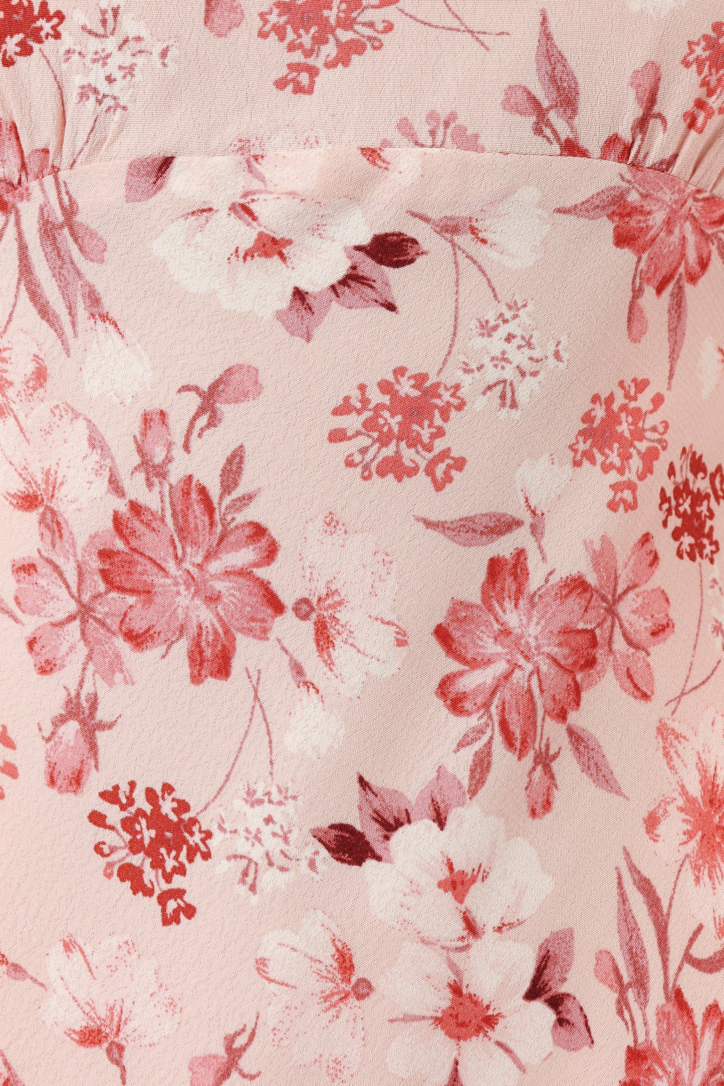 Sandra Midi Dress - Blushed Garden