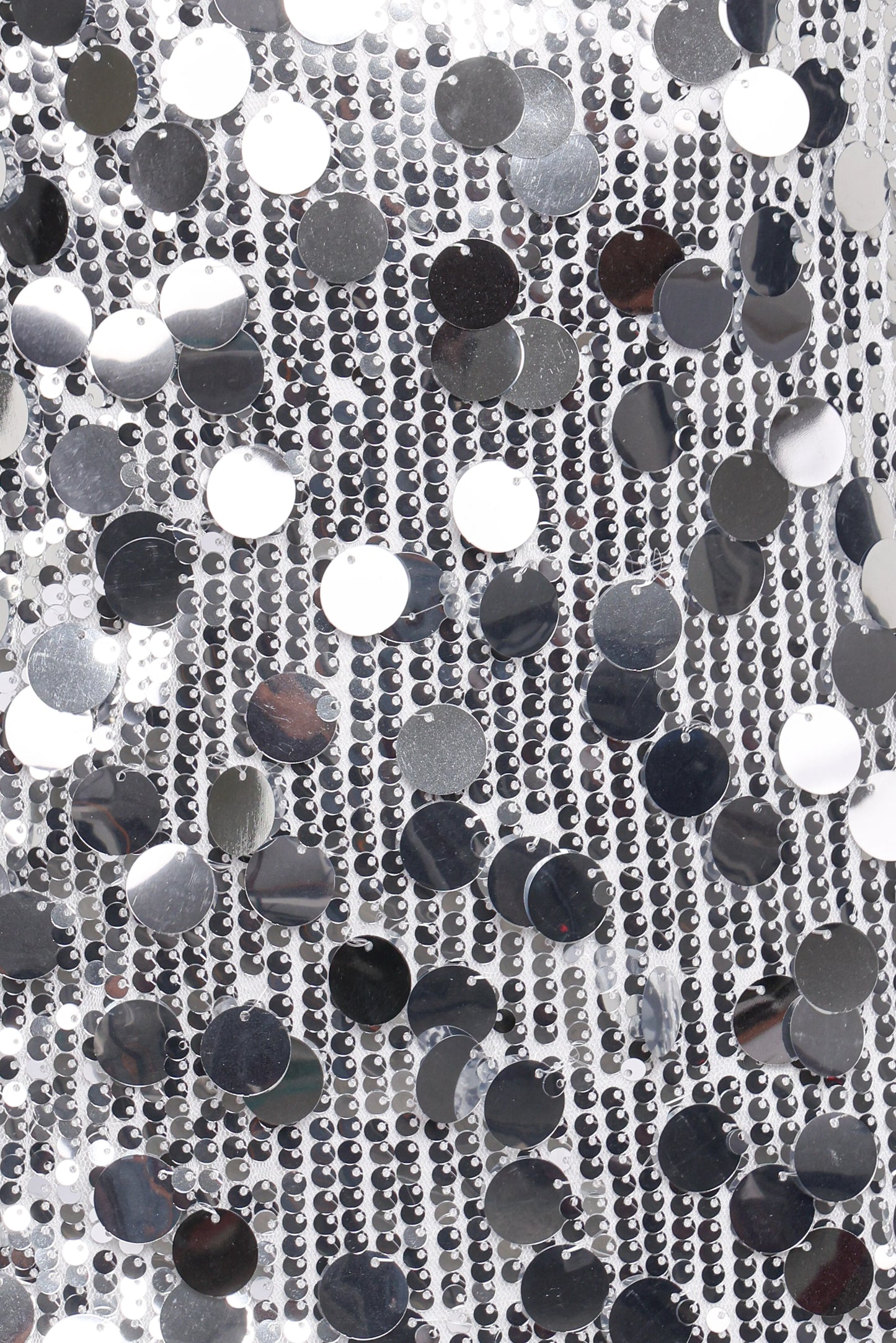 Stella Sequin Mini Dress - Silver