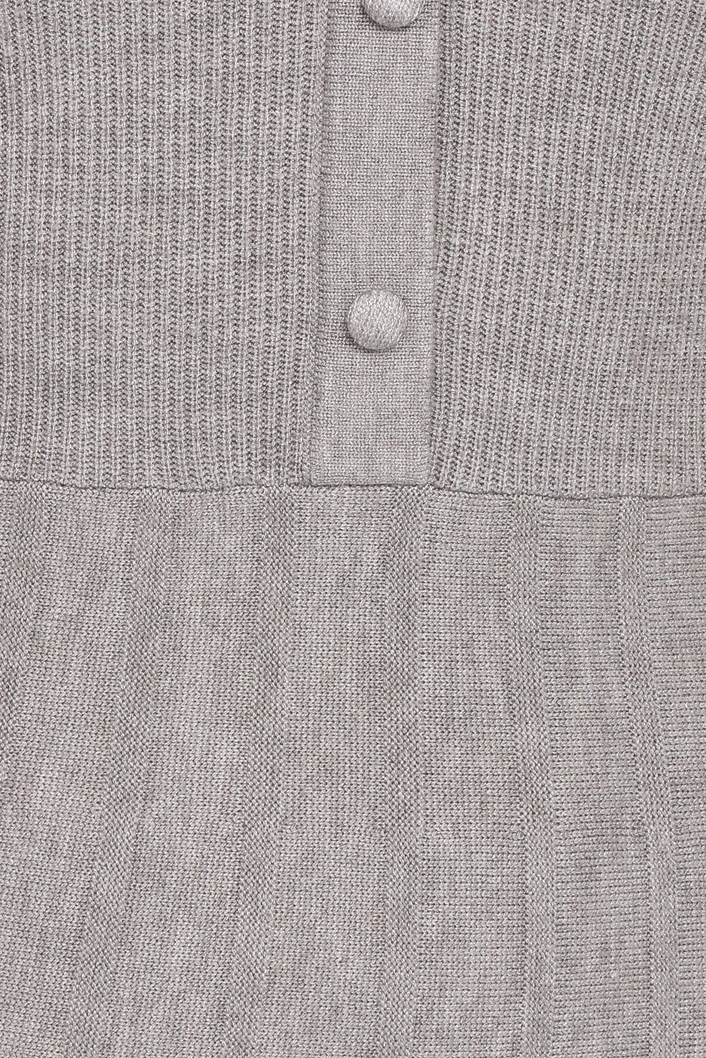 Darlina Long Sleeve Mini Dress - Heather Grey