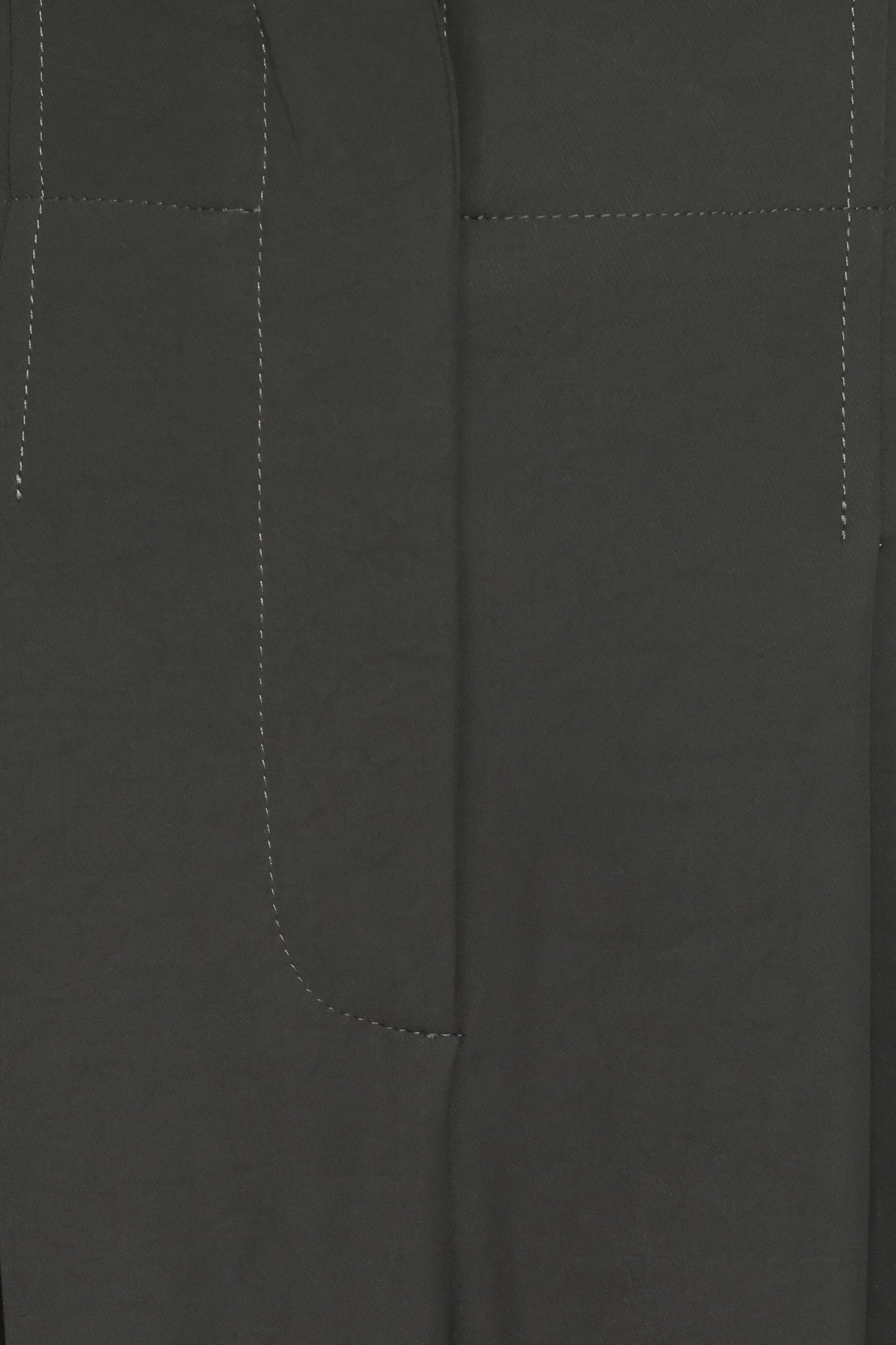 Hayden Pleated Wide Leg Pant - Dark Olive