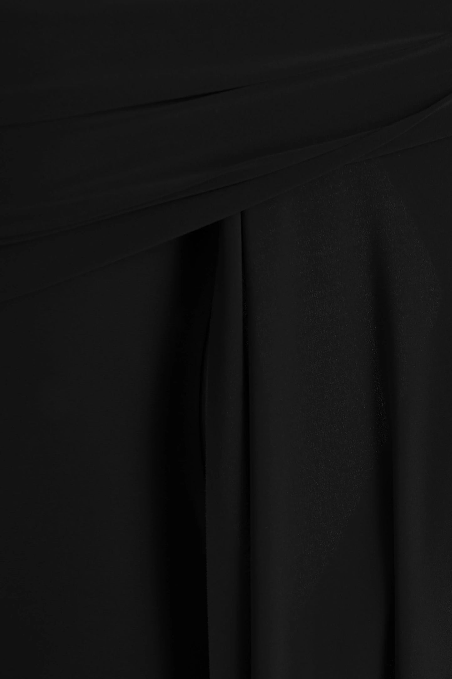 Saffina Black Bardot-Neck Maxi Dress With Sash Detail