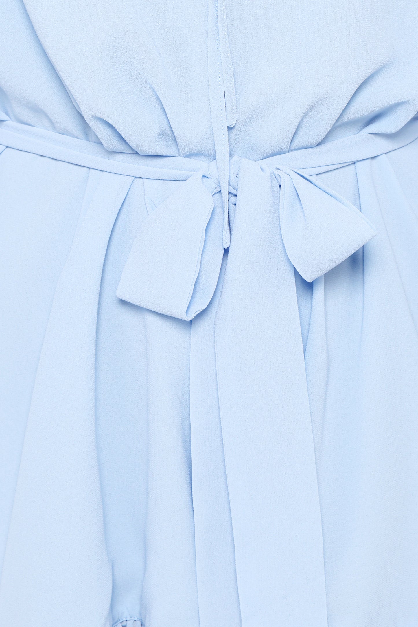Brianna Long Sleeve Romper - Blue