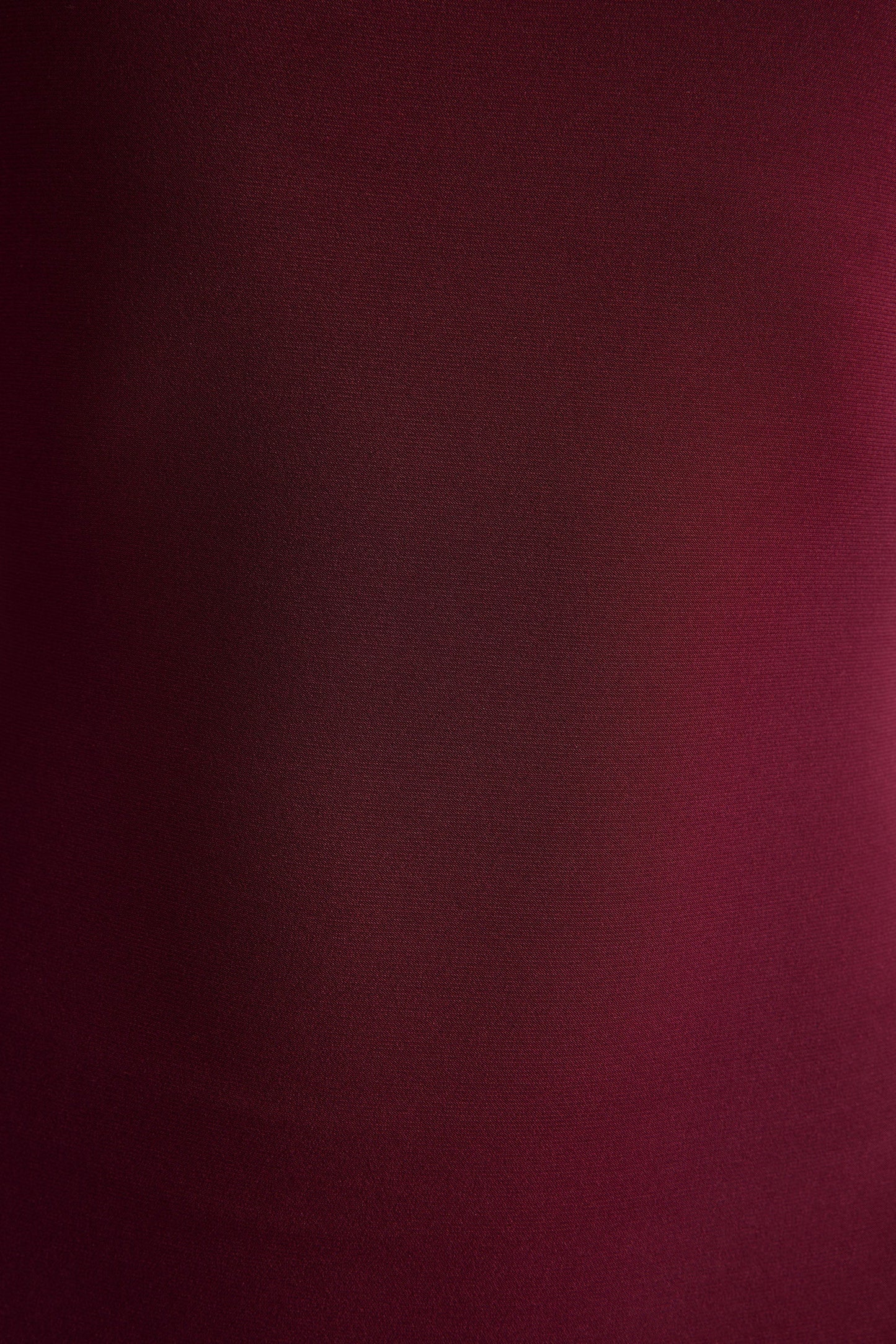 Ottilie Burgundy Asymmetric-Neck Maxi Dress