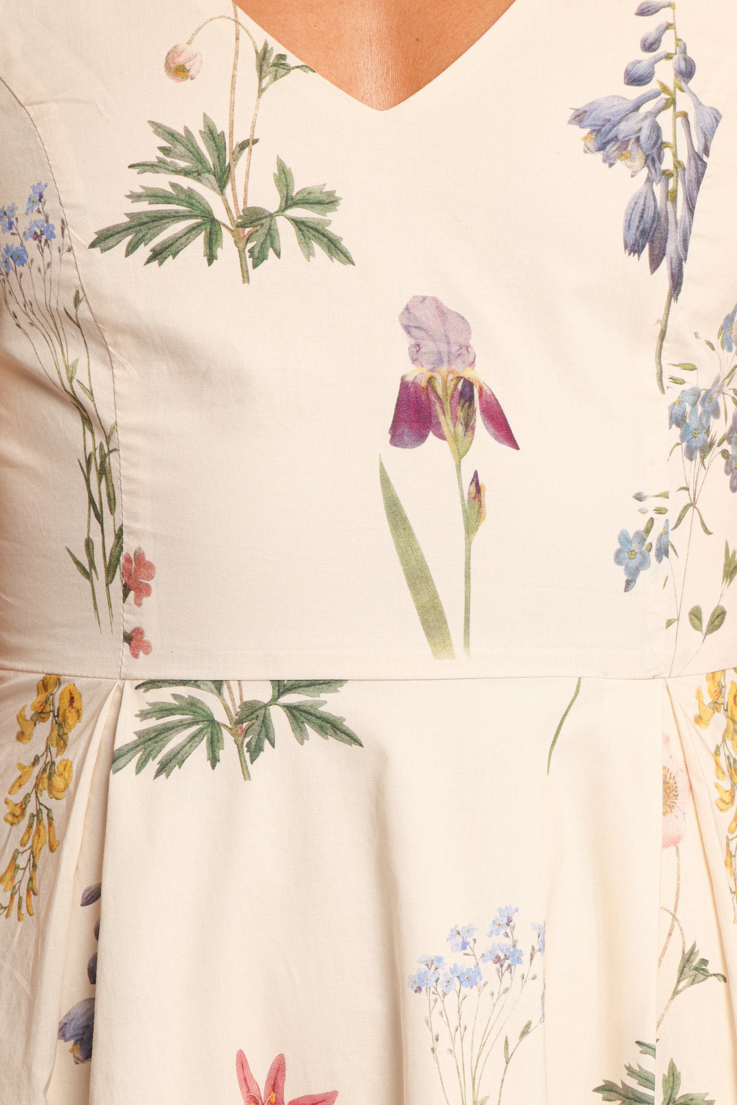 Galadriel Midi Dress - Cream