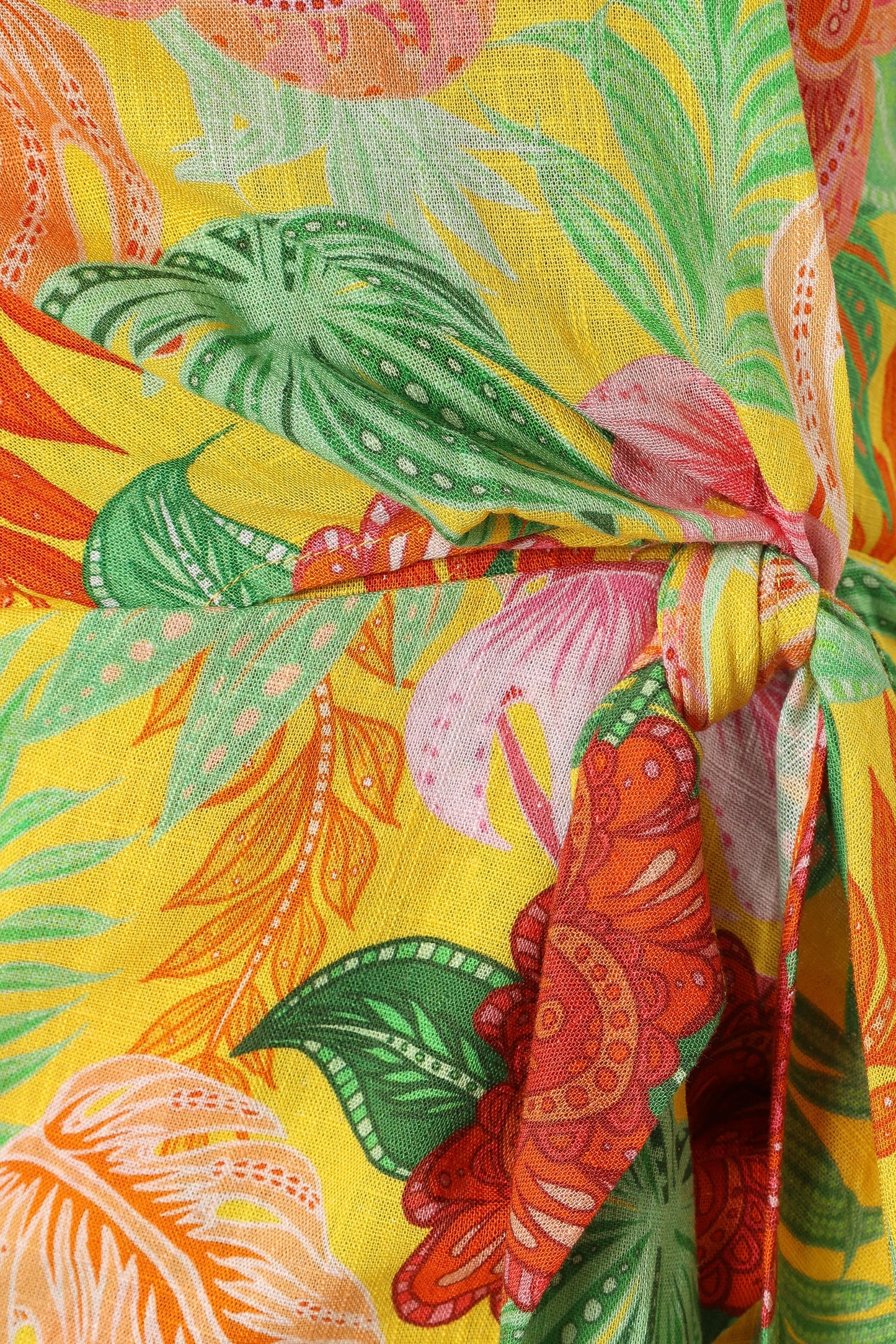 Kalena Halterneck Mini Dress - Leilani Print