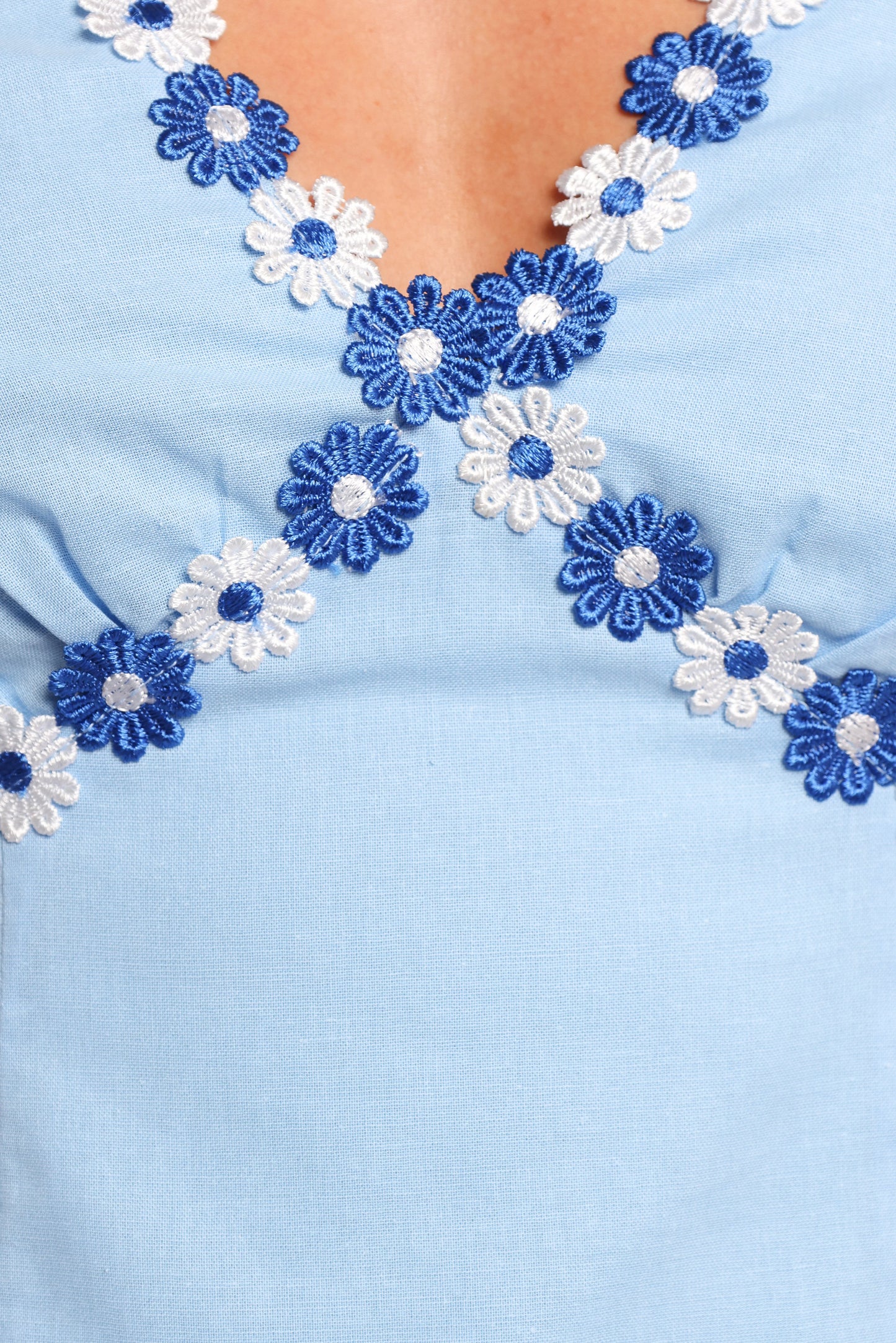 Peri Mini Dress - Blue