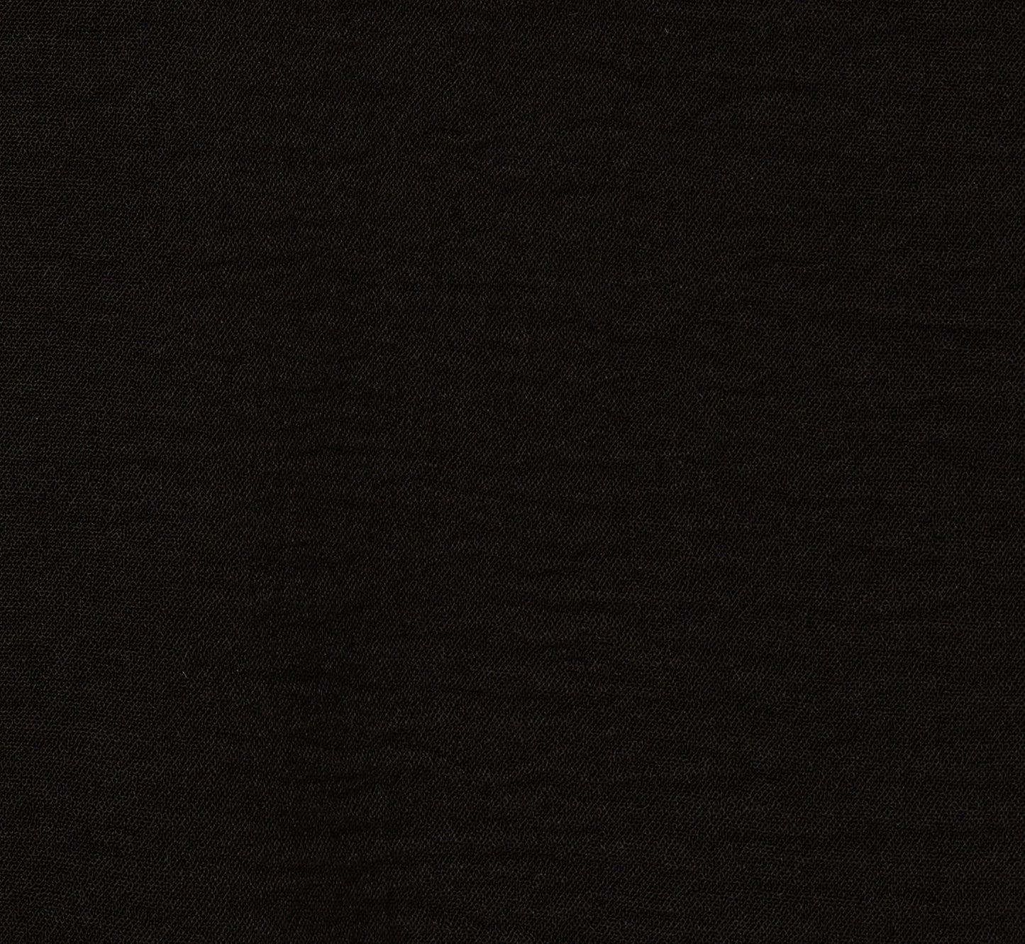 Three Quarter Sleeve Drop Shoulder Tie Waist Top In Black Ivory