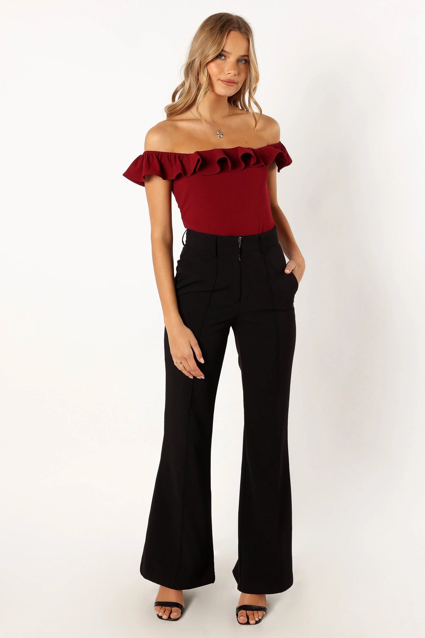 Mikaela Bodysuit - Dark Red