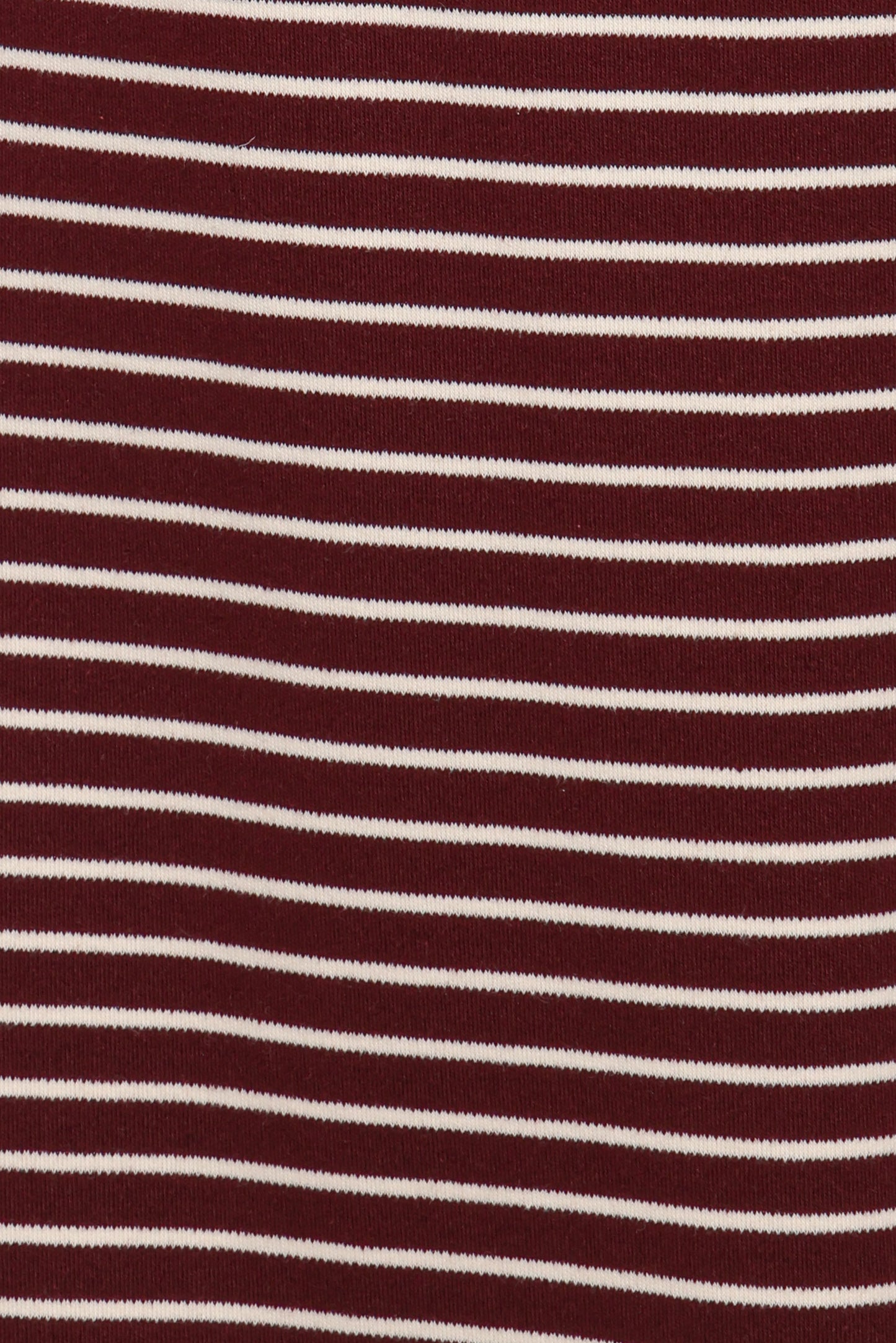 Wilda Knit Pant - Burgundy Cream Stripe