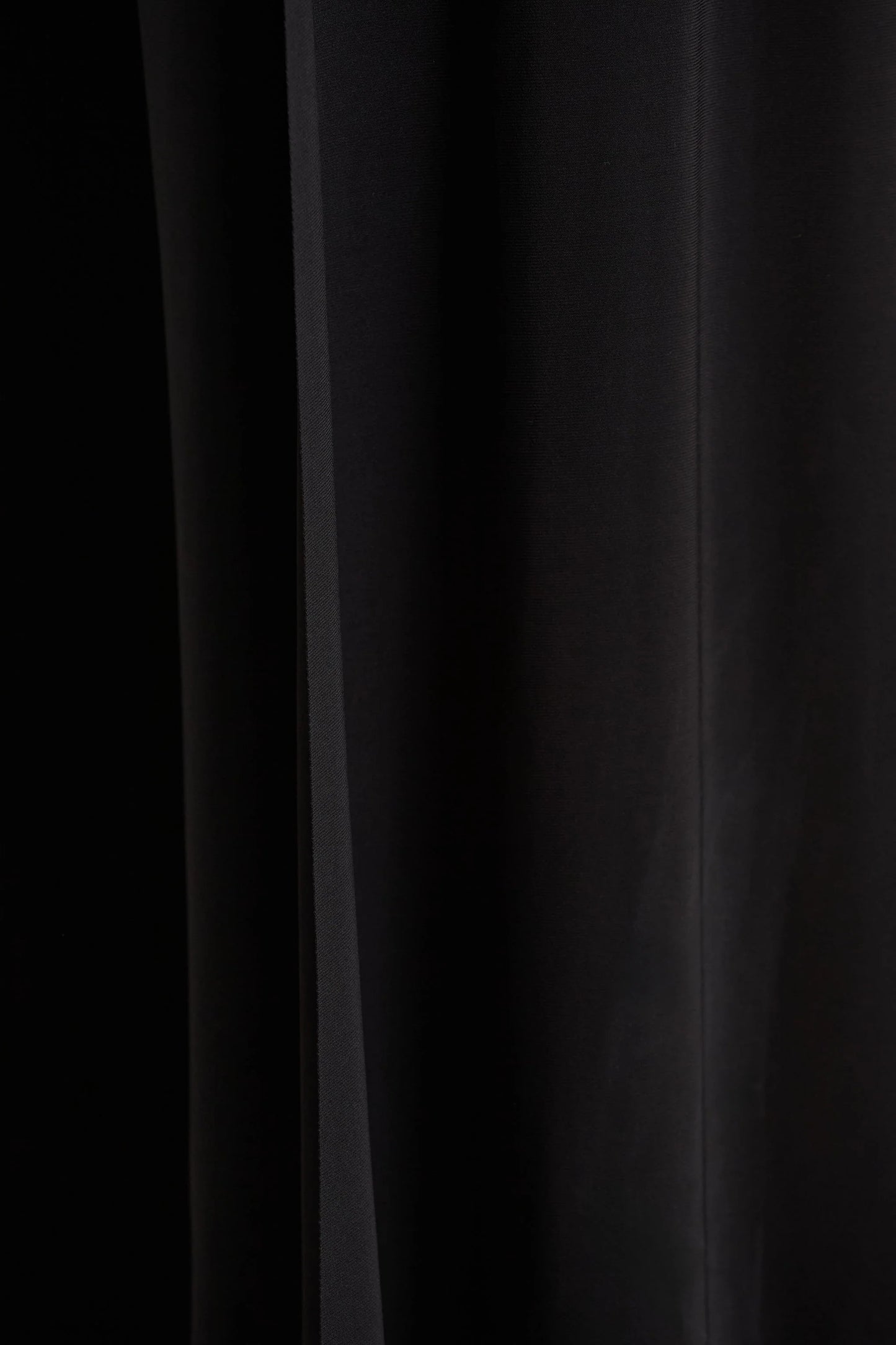 Zara Black Square-Neck Jumpsuit With Cape Sleeves
