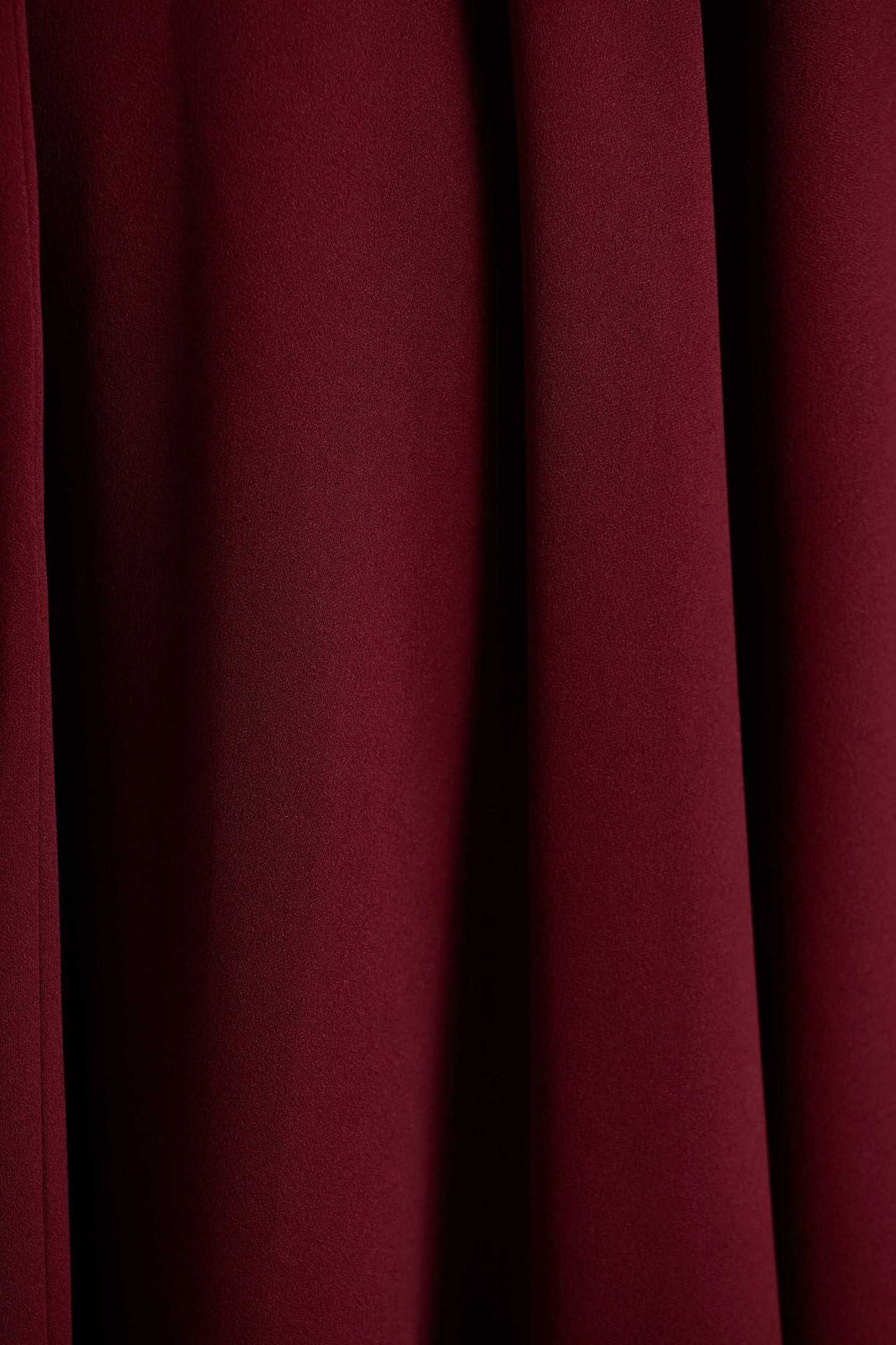 Scarlett Burgundy Square-Neck Maxi Dress