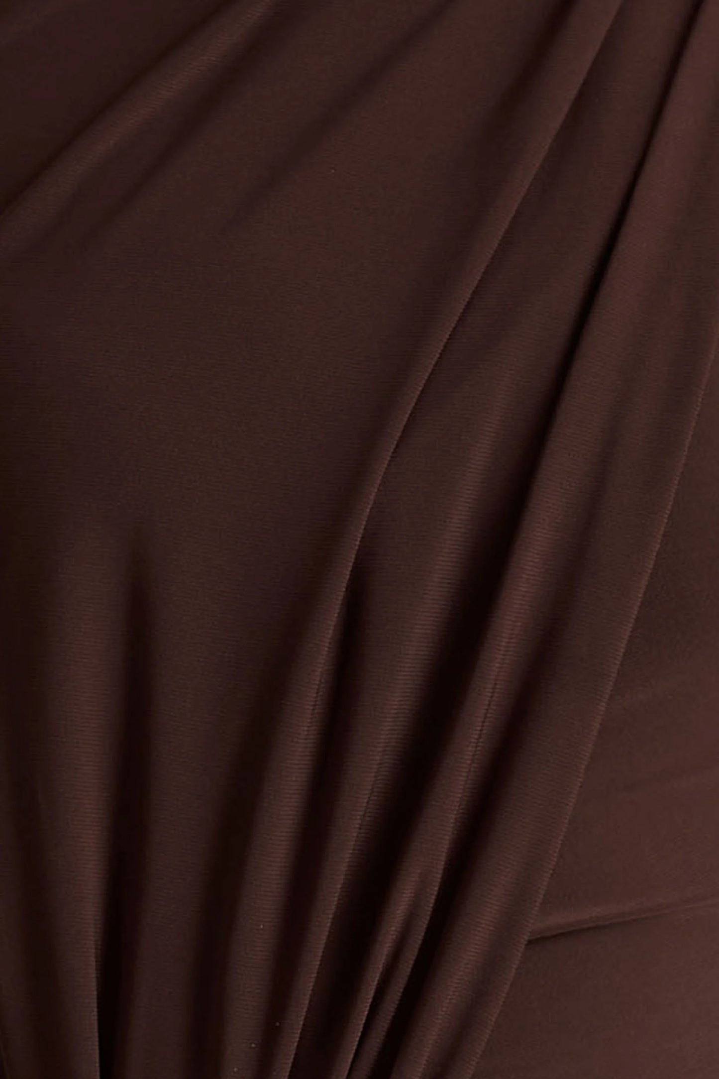 Zadie Brown High-Neck Maxi Dress With Gathered-Detail