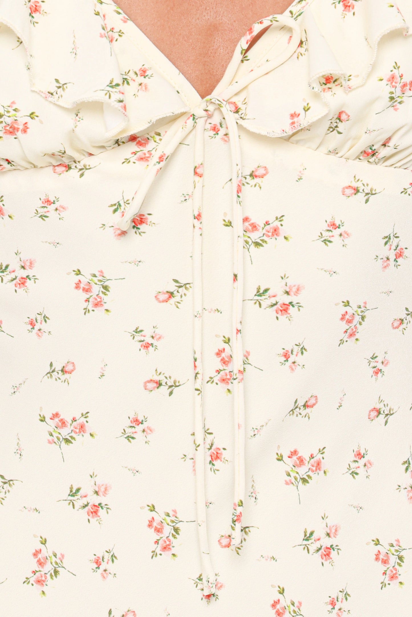 Sansa Midi Dress - Yellow Floral