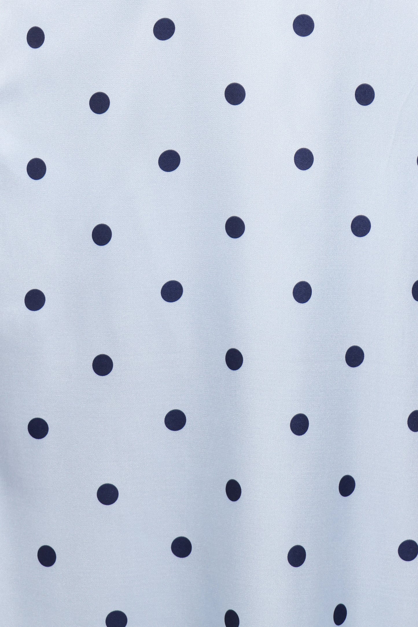 Manaris Off Shoulder Maxi Dress - Blue Polka Dot