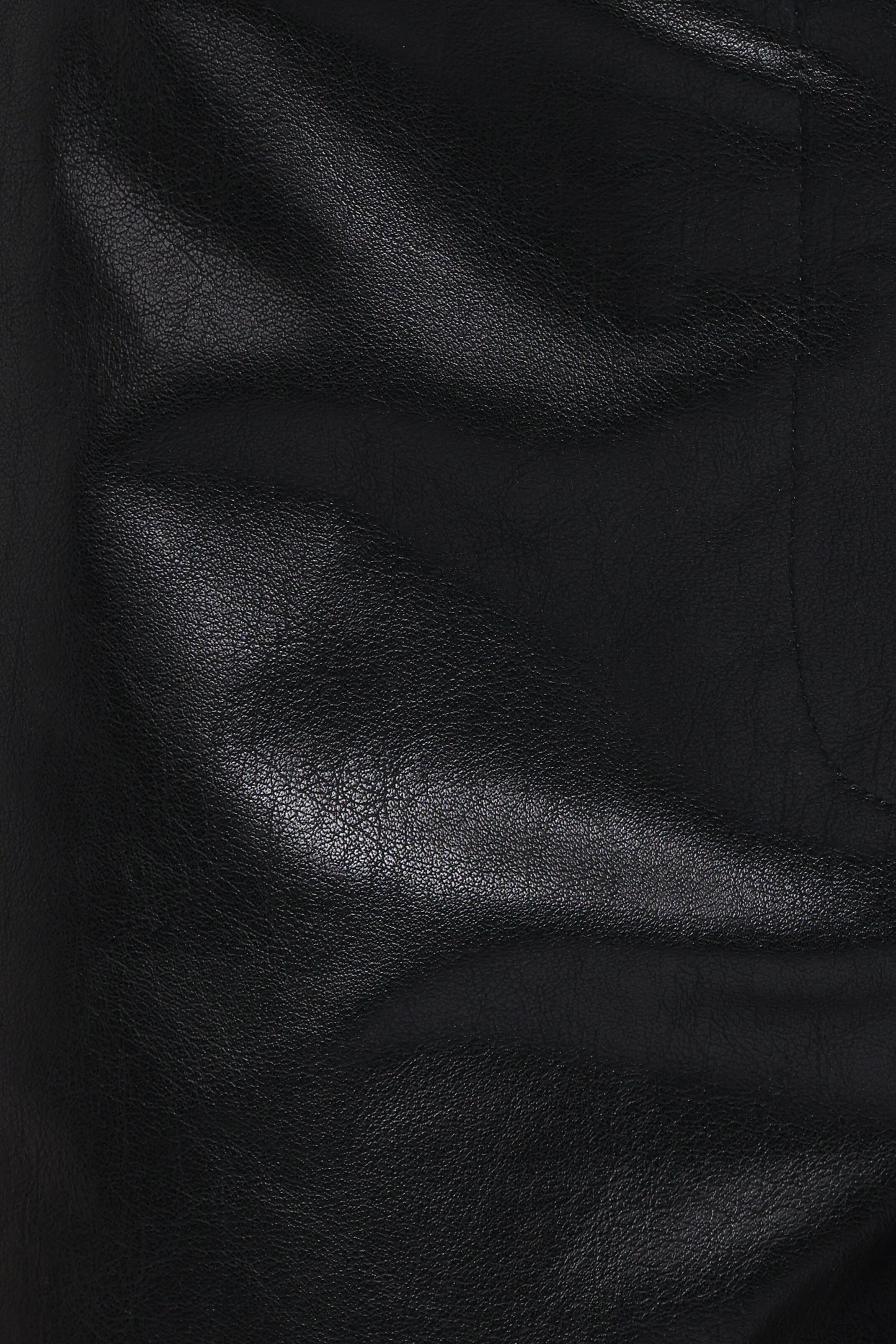 Fable Leather Shorts - Black
