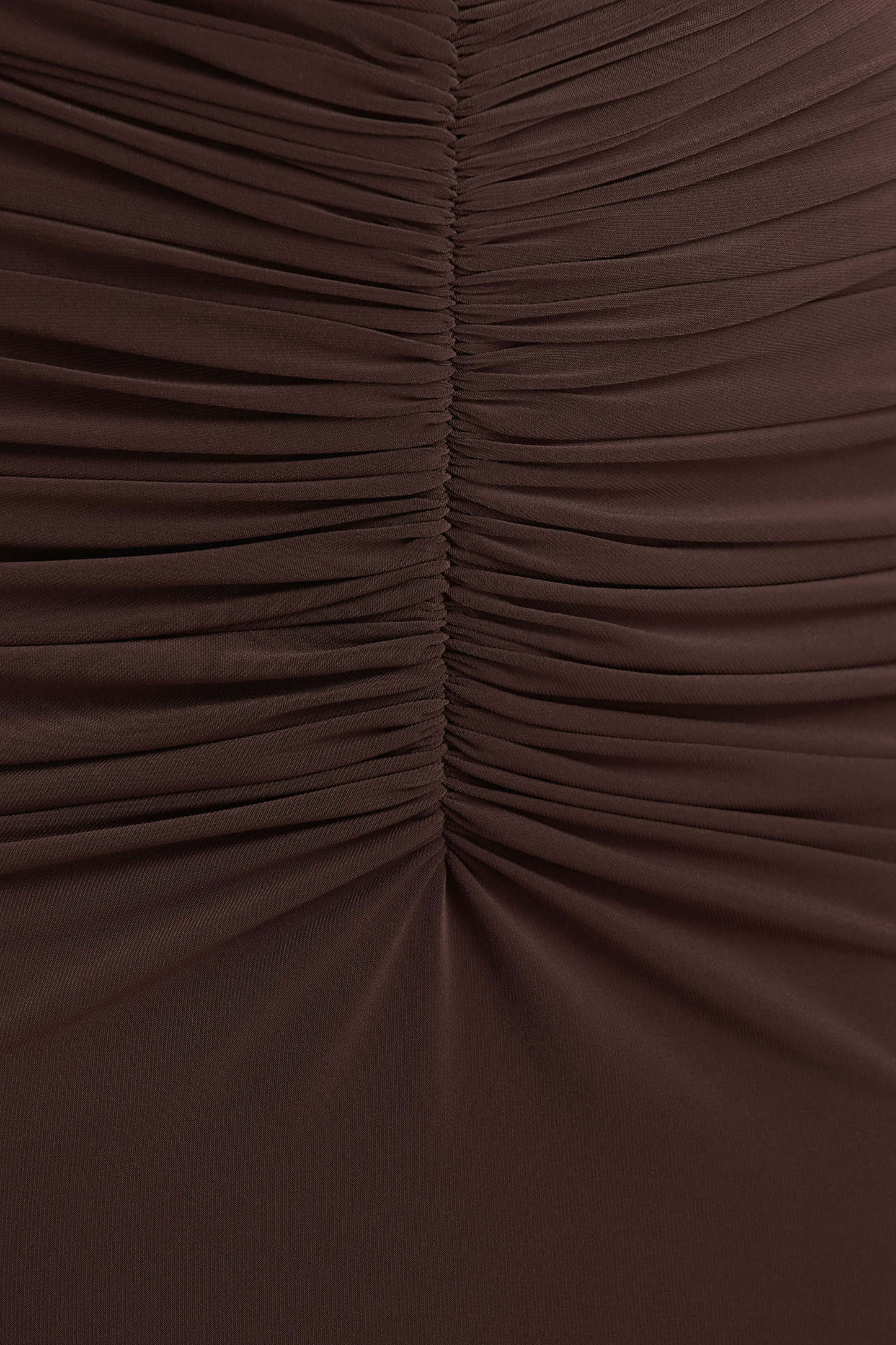Premiere Brown Boat-Neck Maxi Dress With Cape Sleeves And Open-Back