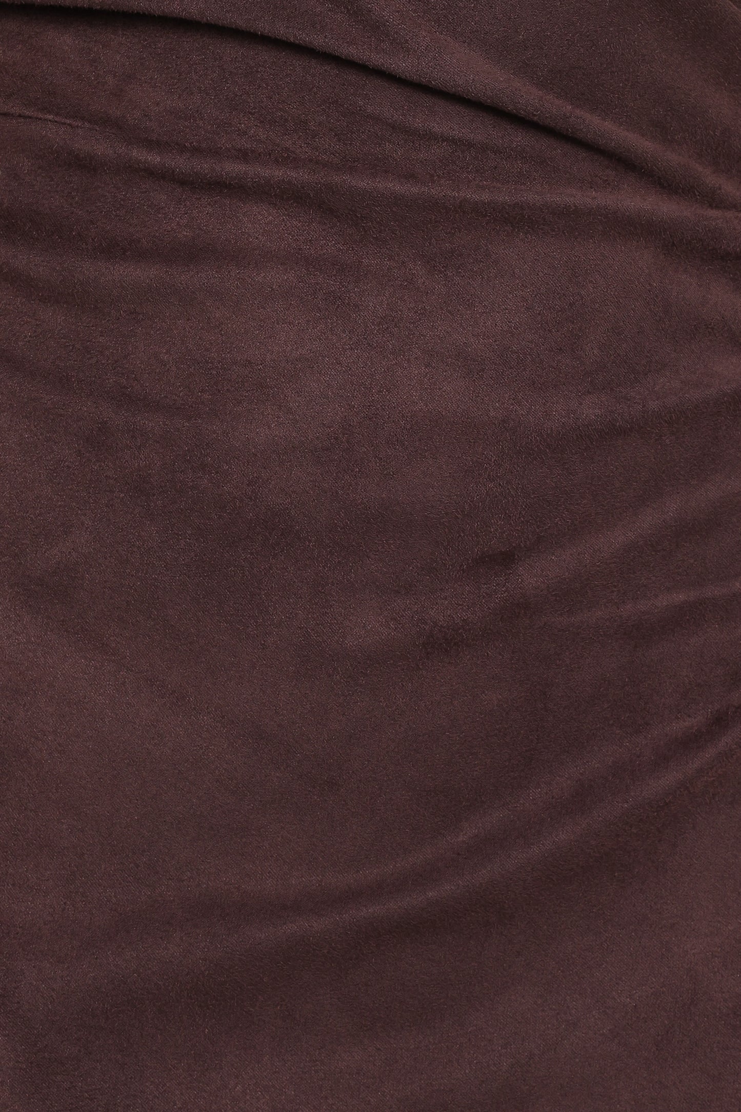 Olympia Off Shoulder Maxi Dress - Chocolate