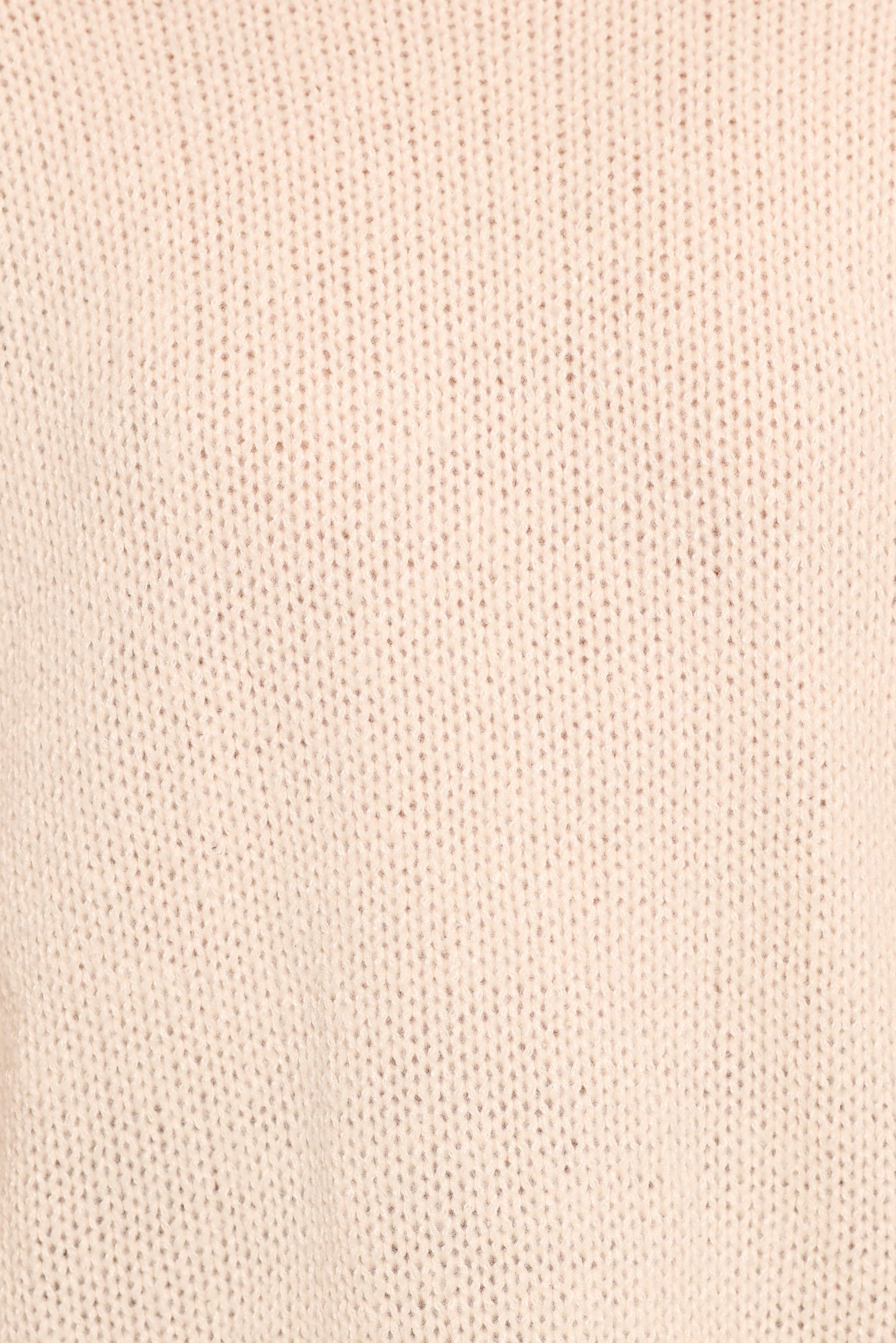 Lover Tie Sleeve Knit Sweater - Ivory