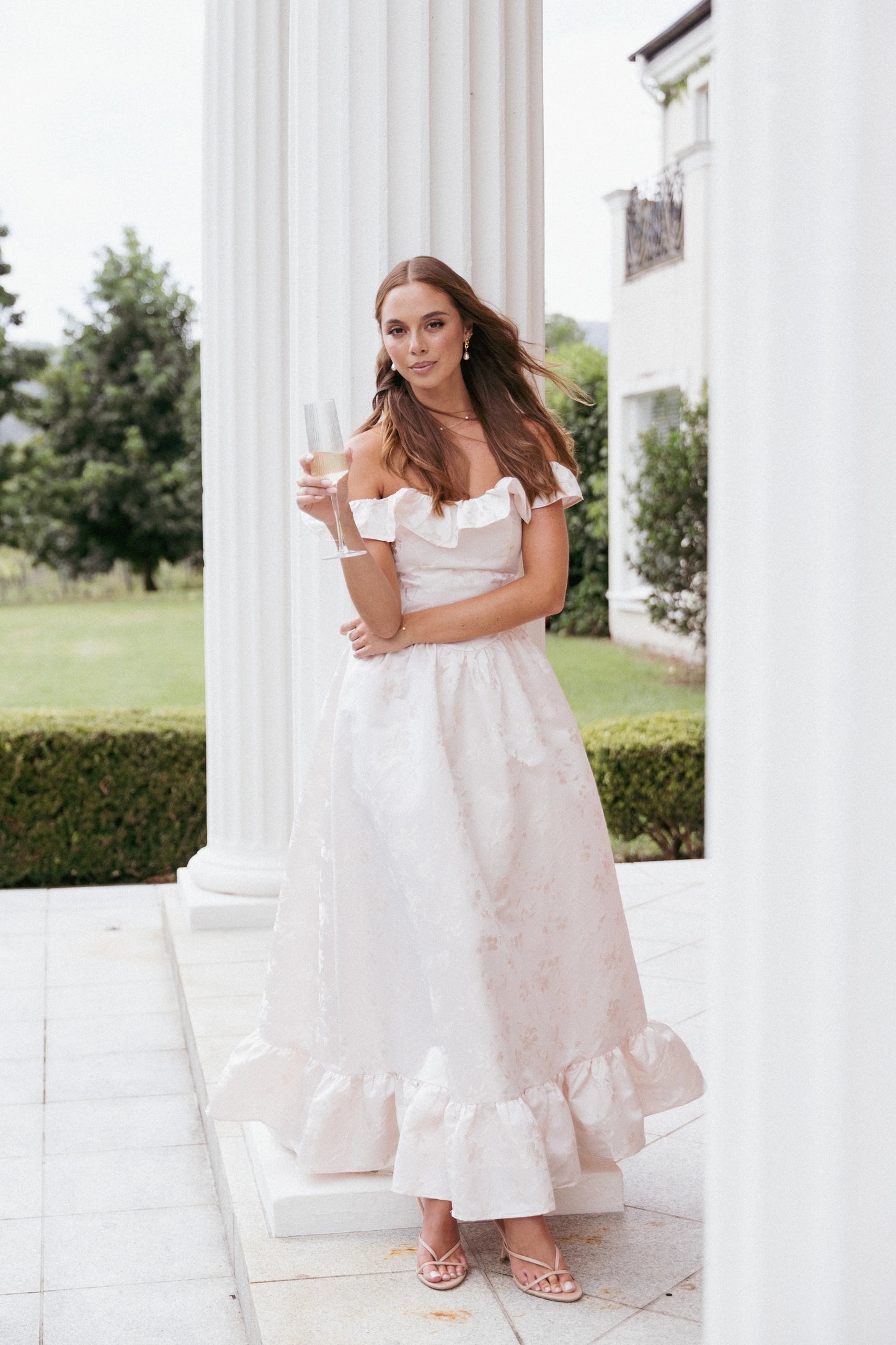 Vivien Maxi Dress - Pink
