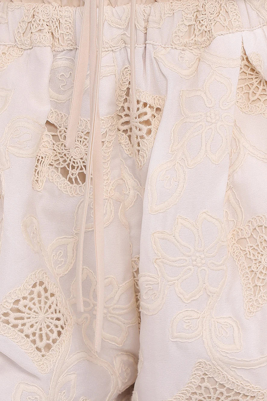 Khylani Short Set - Cream