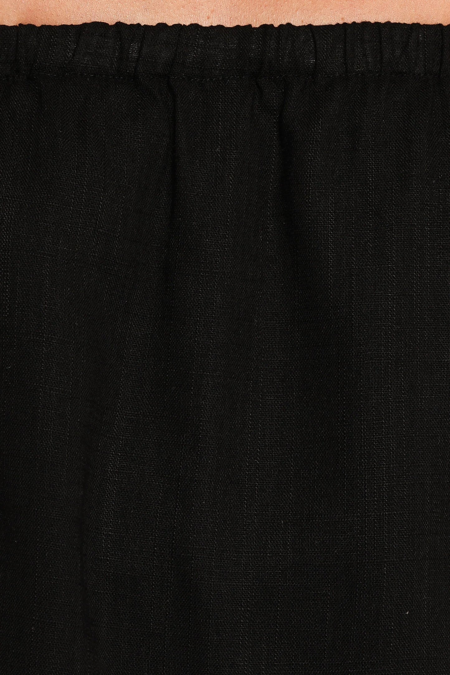 Kristia Strapless Romper - Black