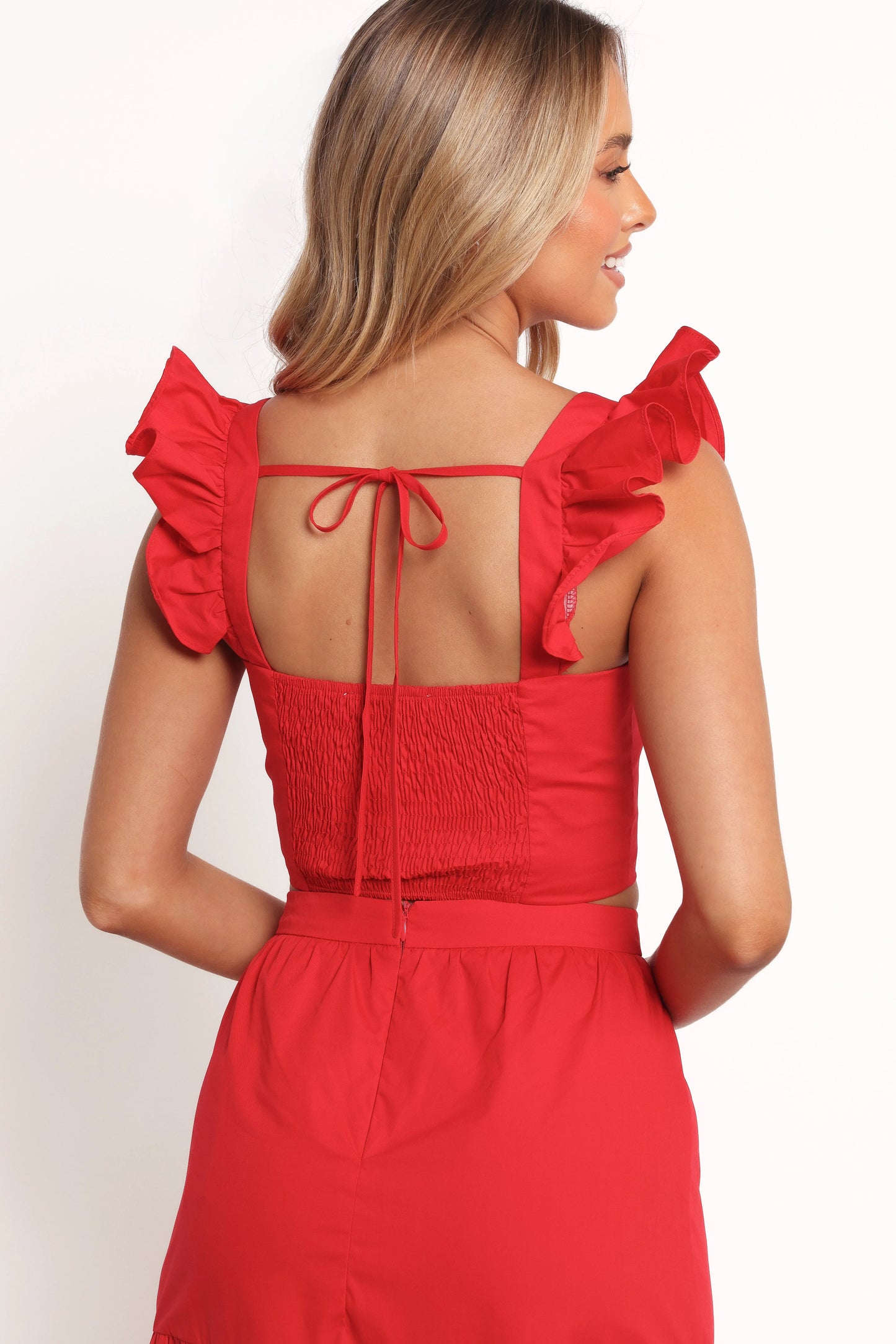 Roxia Skirt Set - Red