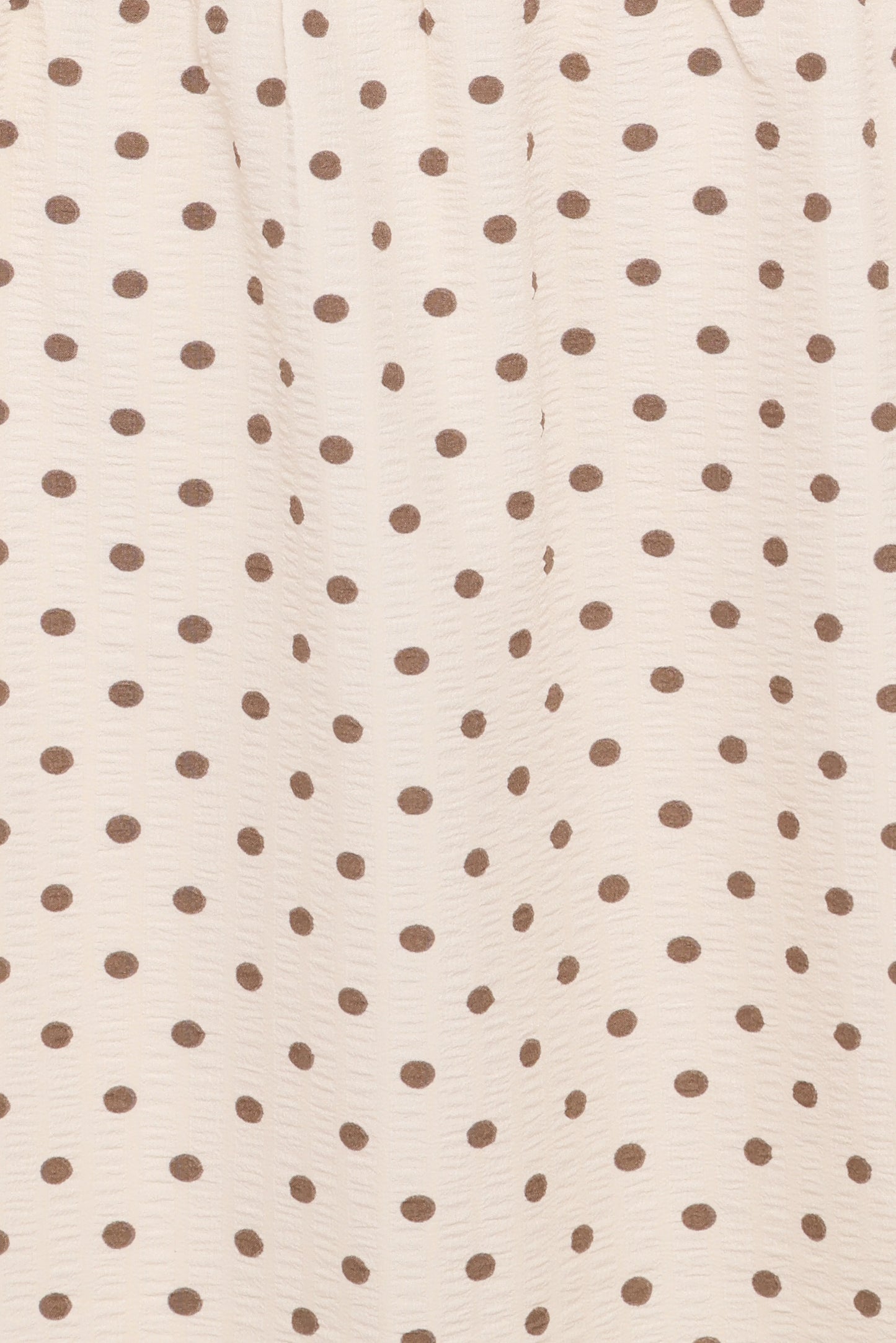 Sophina Midi Dress - Brown Polka Dot