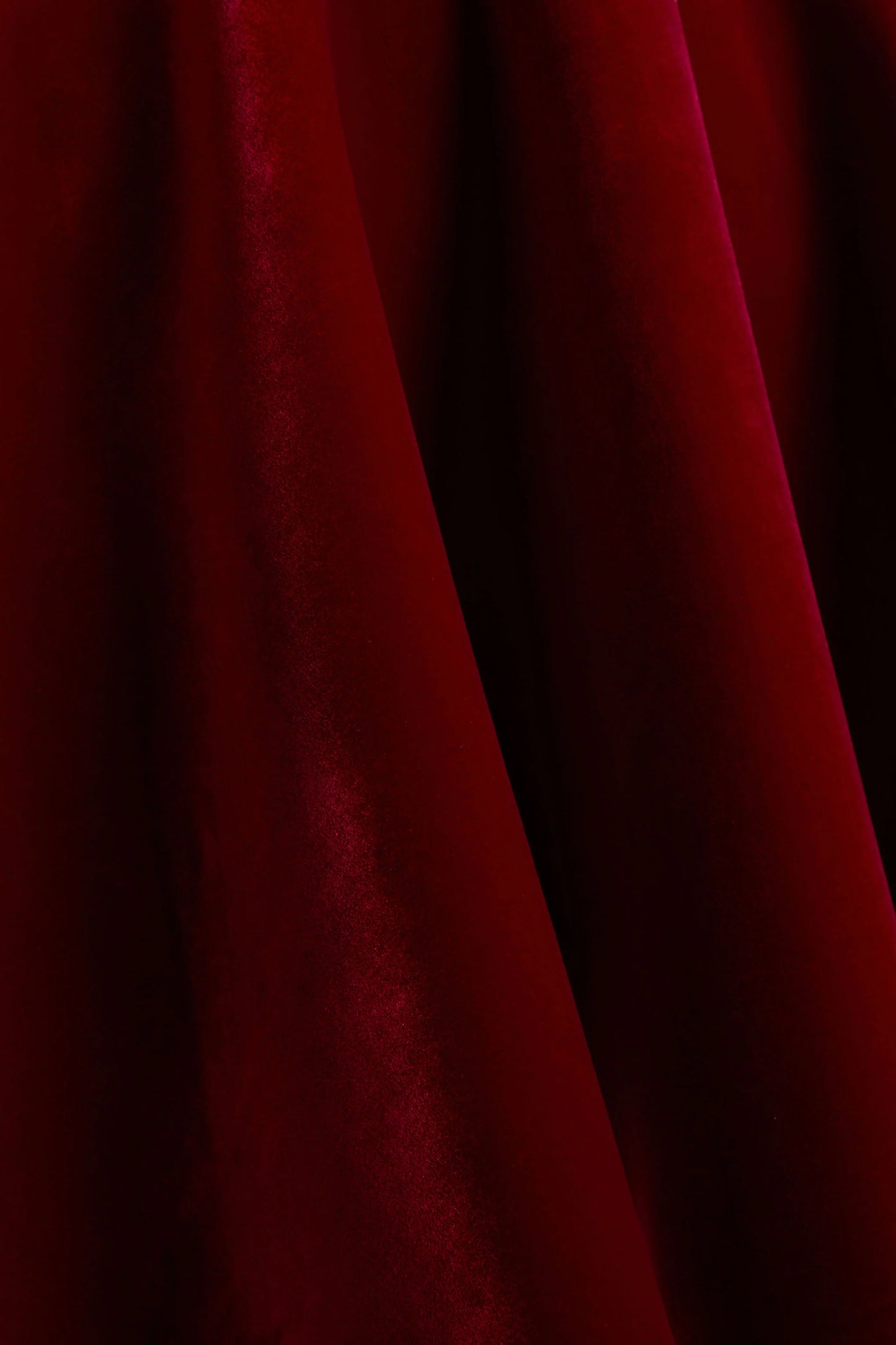 Beloved Red Velvet Hand-Embellished Square-Neck Mini Dress