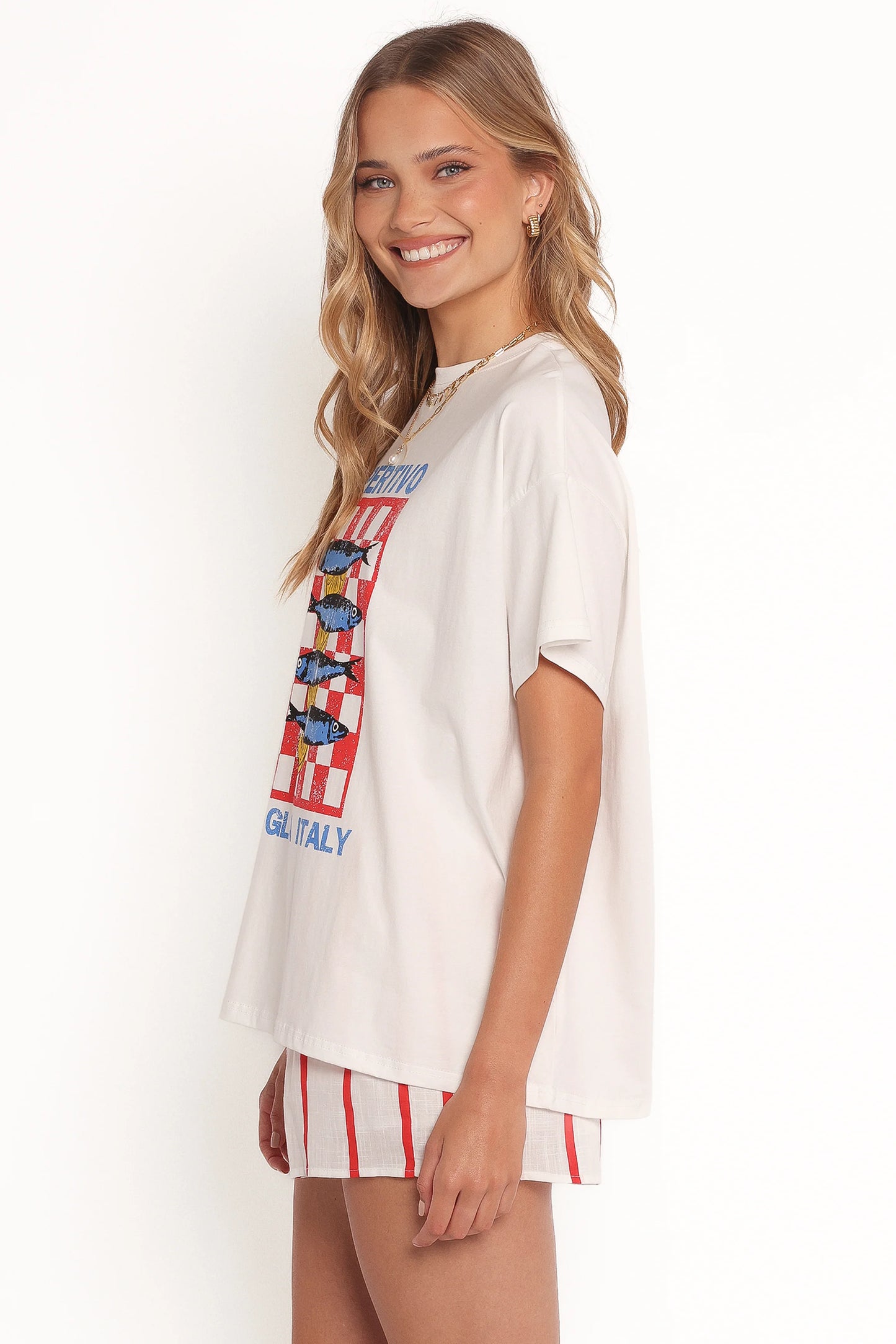 Aperitivo Tee Set - White Red Aperitivo