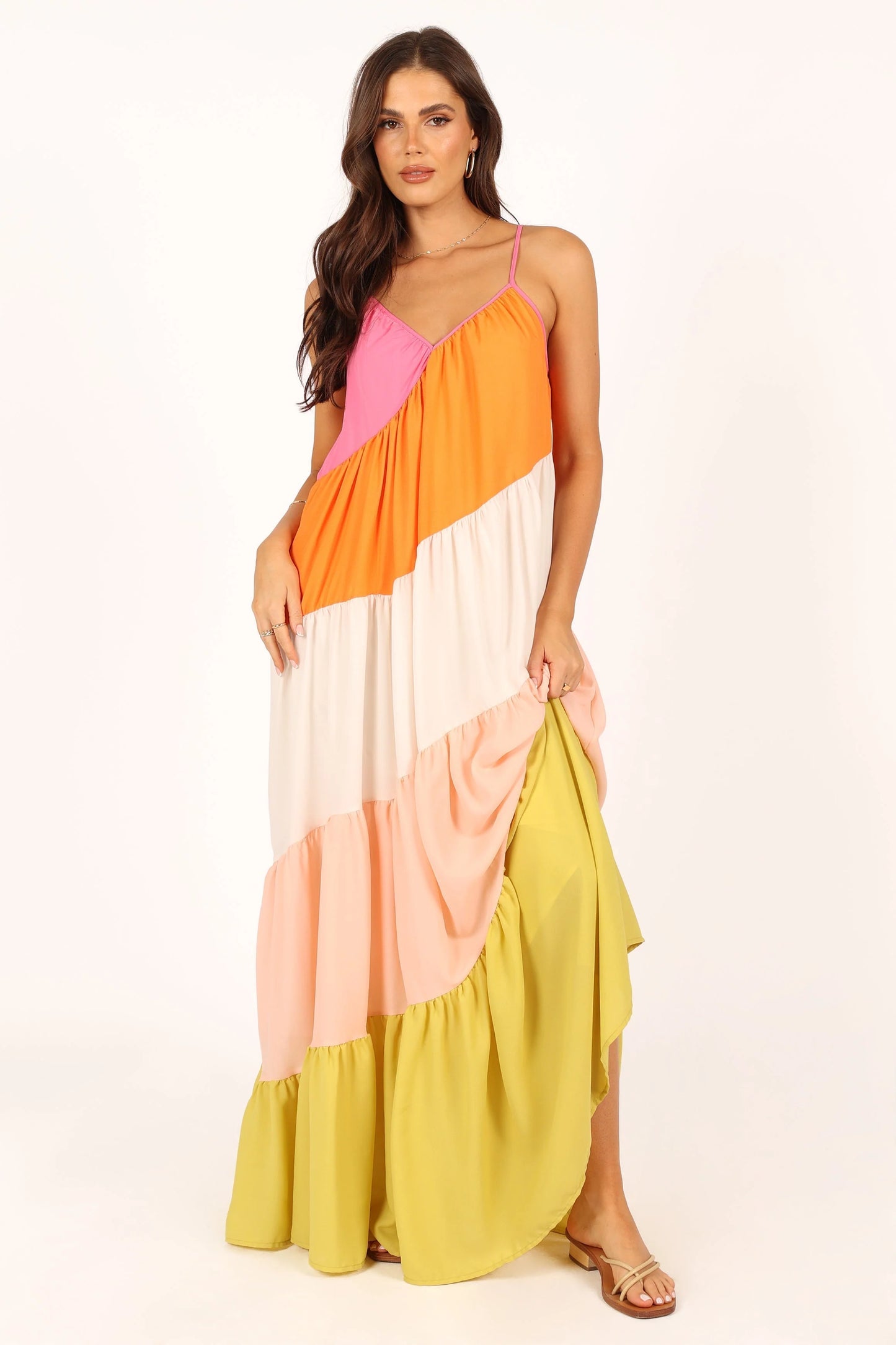 Tallulah Tiered Maxi Dress - Multi