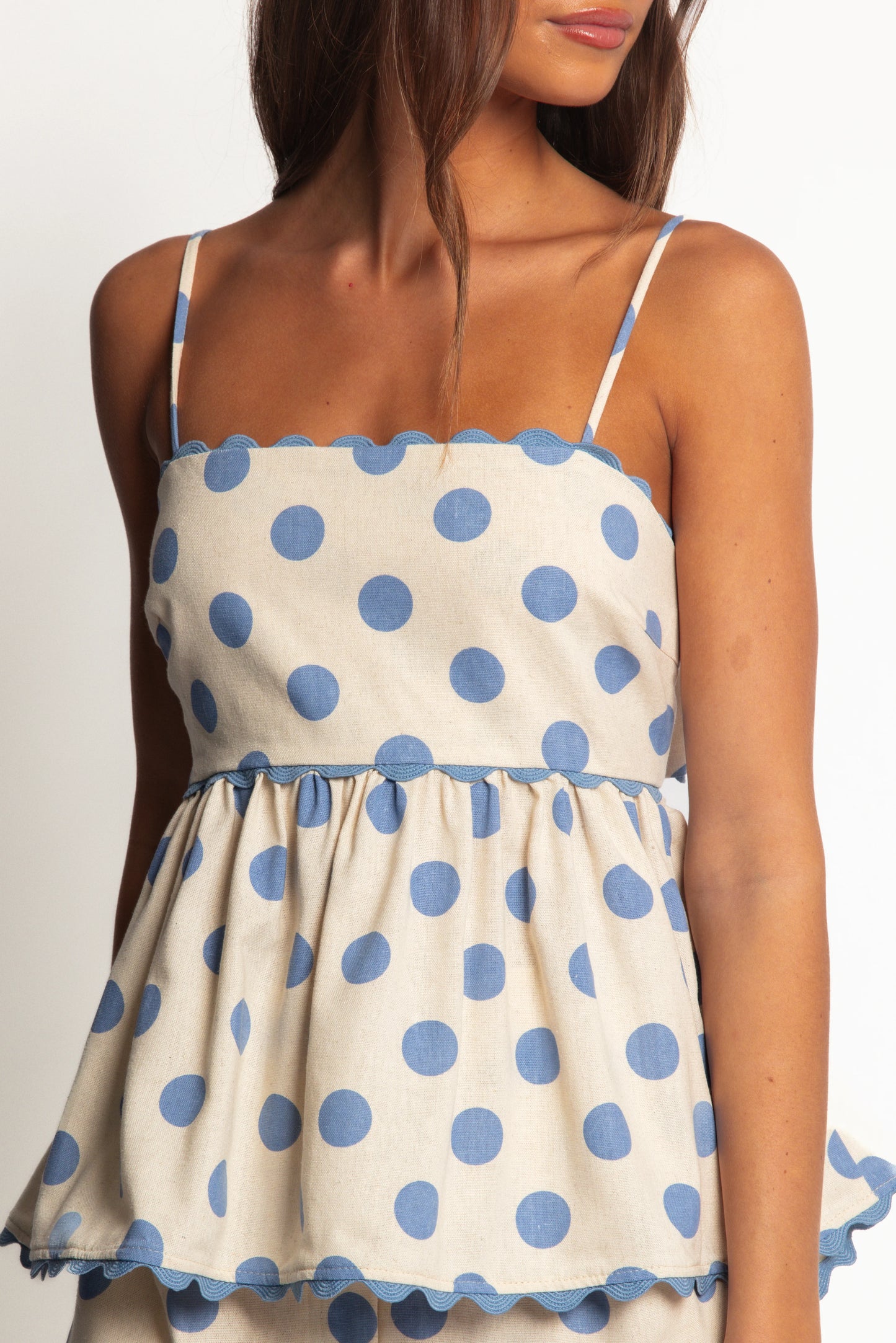 Aureole Short Set - Dusty Blue