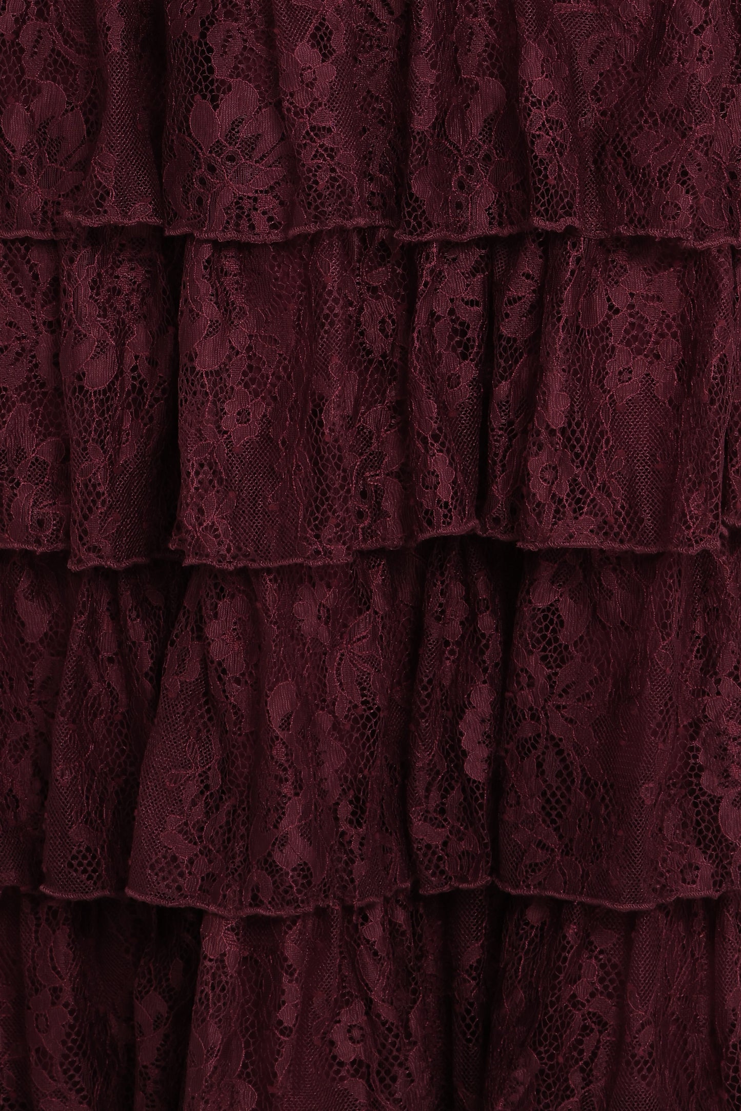 Zoella Maxi Dress - Cherry Lace