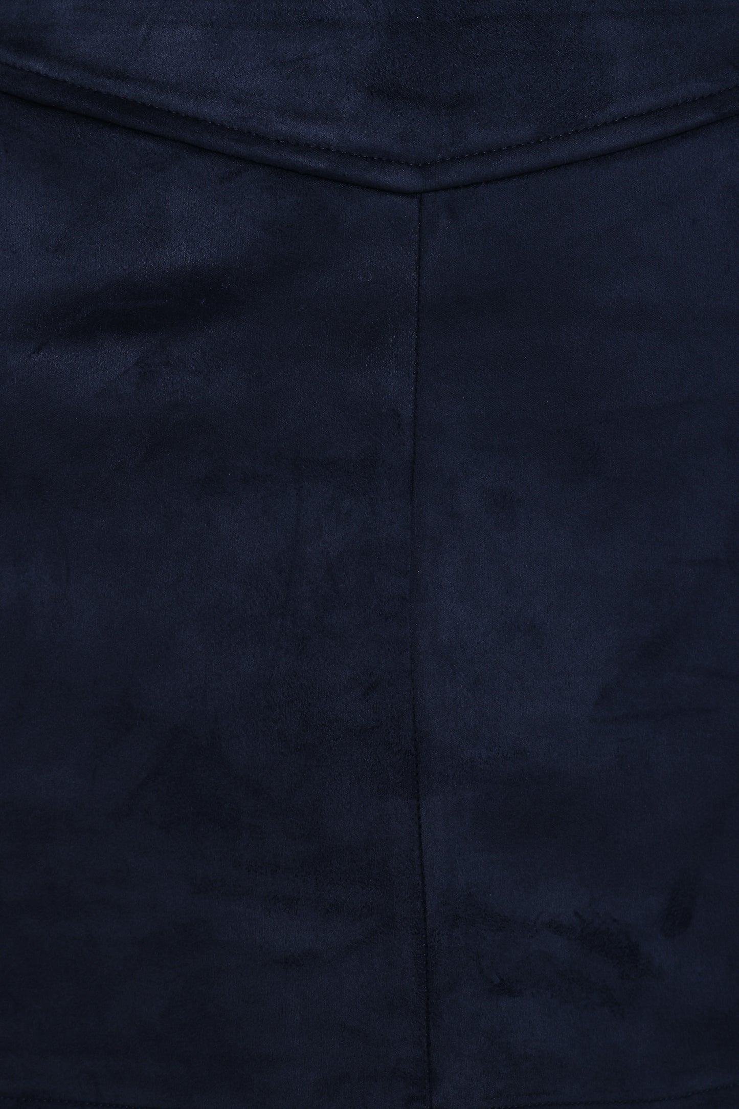 Hope Suede Mini Skirt - Navy