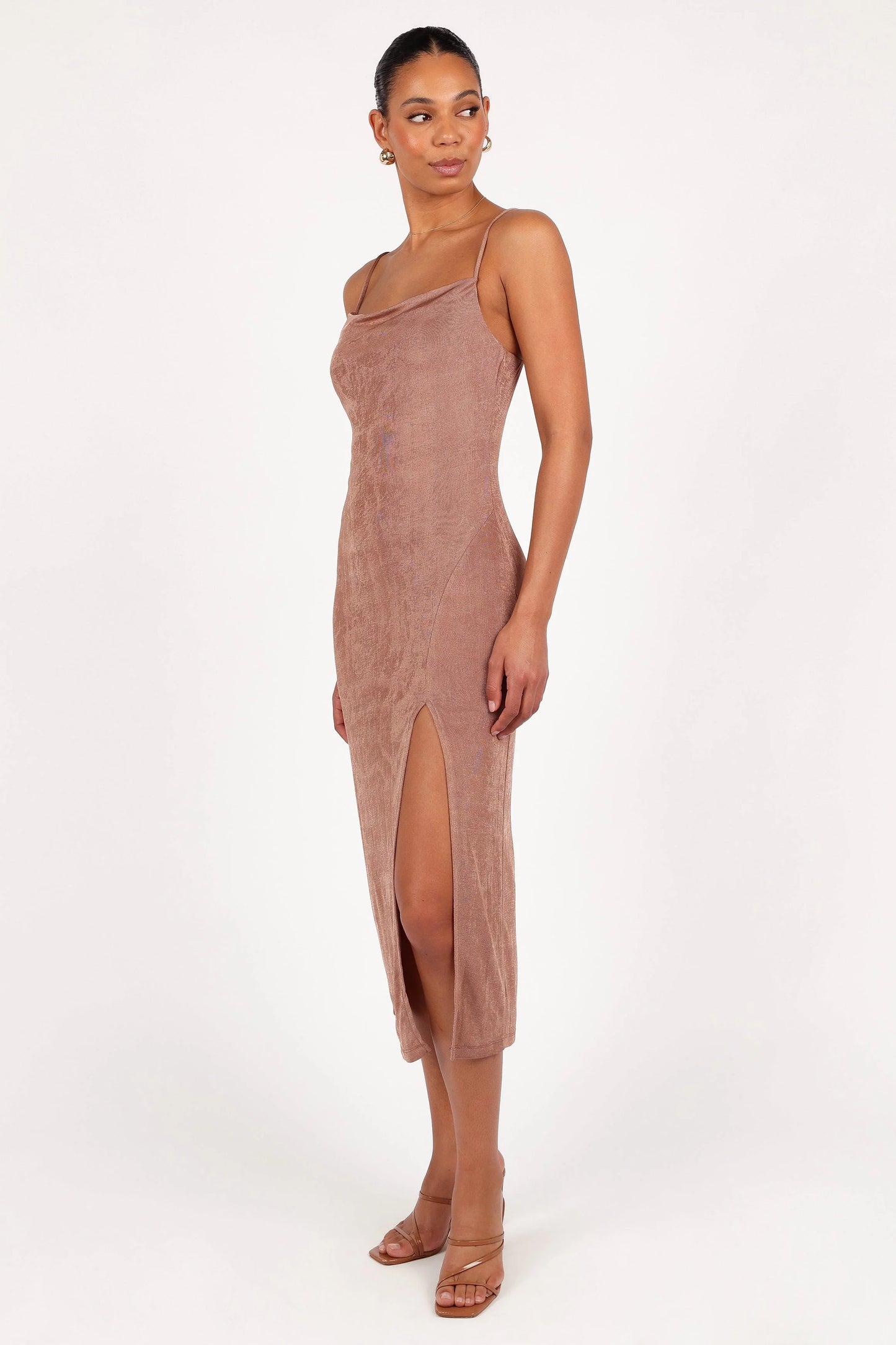 Diani Dress - Banksia Brown