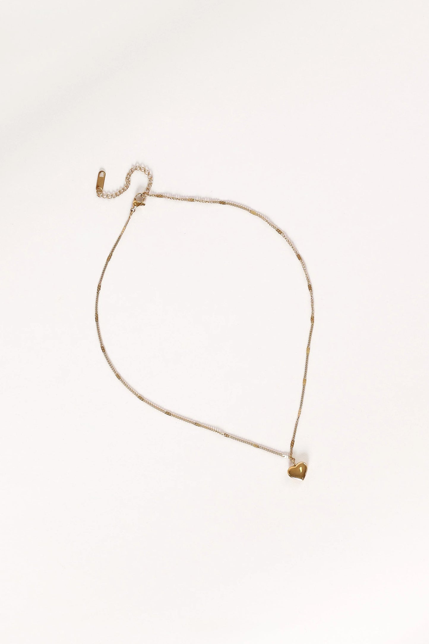 Fay Heart Shaped Necklace - Gold