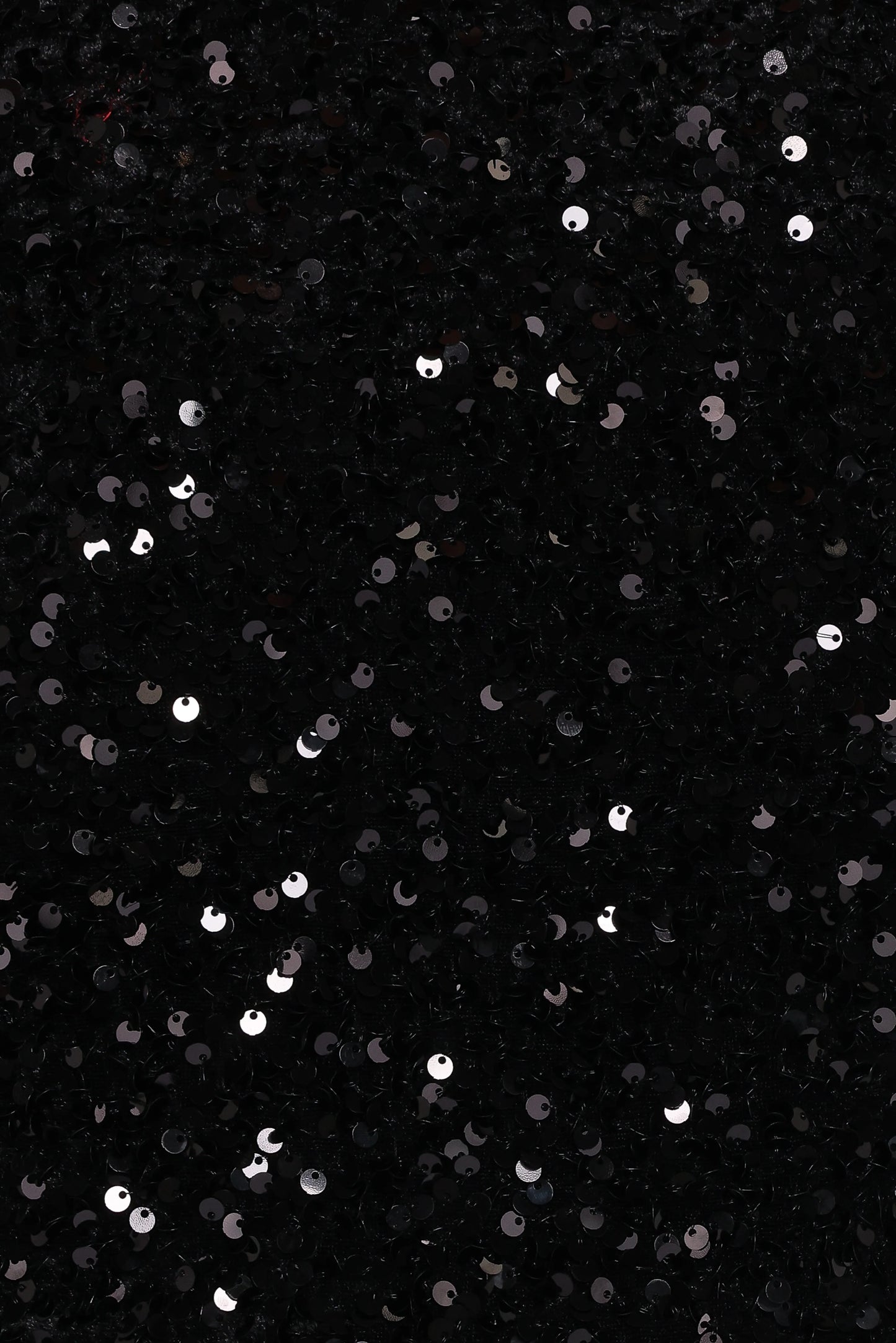 Leilani Midi Sequin Skirt - Black
