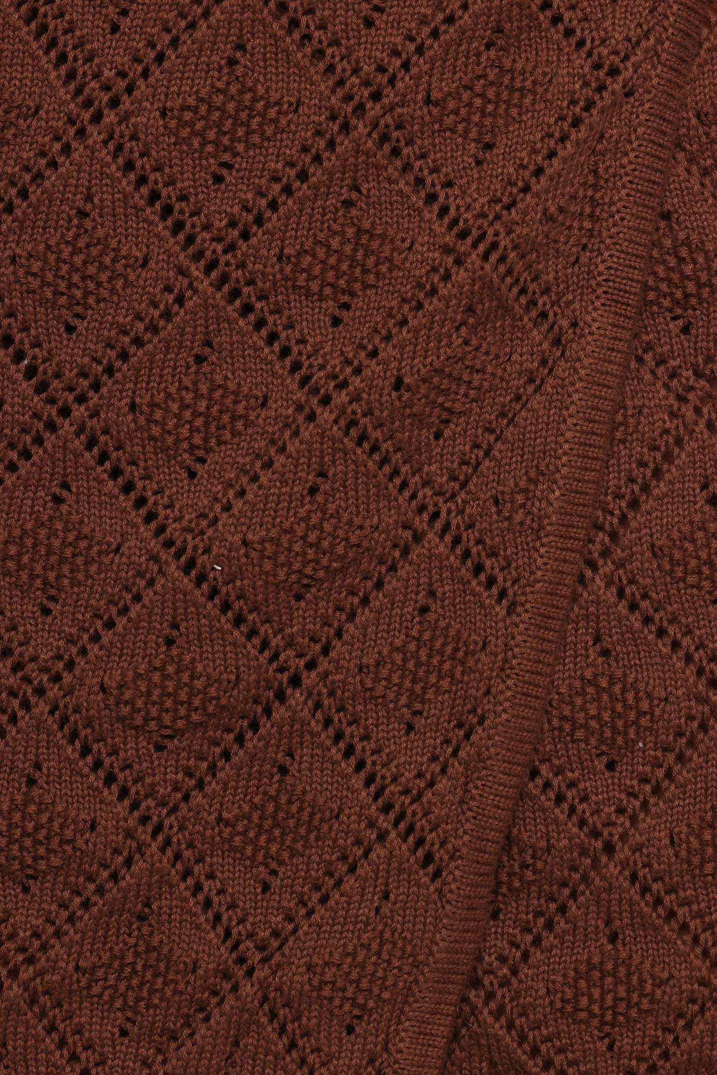 Palma Knit Mini Skirt - Chocolate